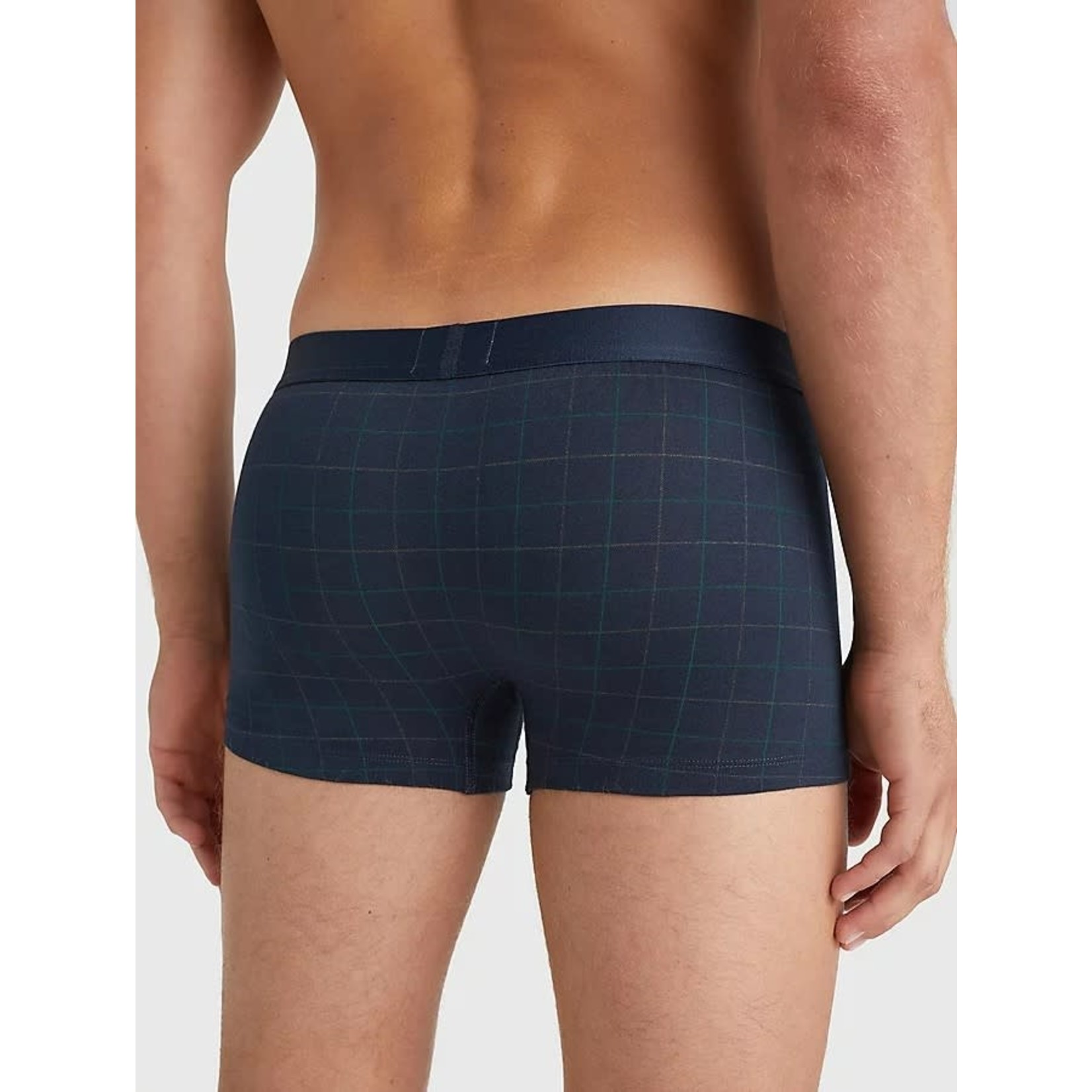 Tommy Hilfiger Tommy Hilfiger - Cadeauset boxershort en sokken - Donkerblauw/Geruit