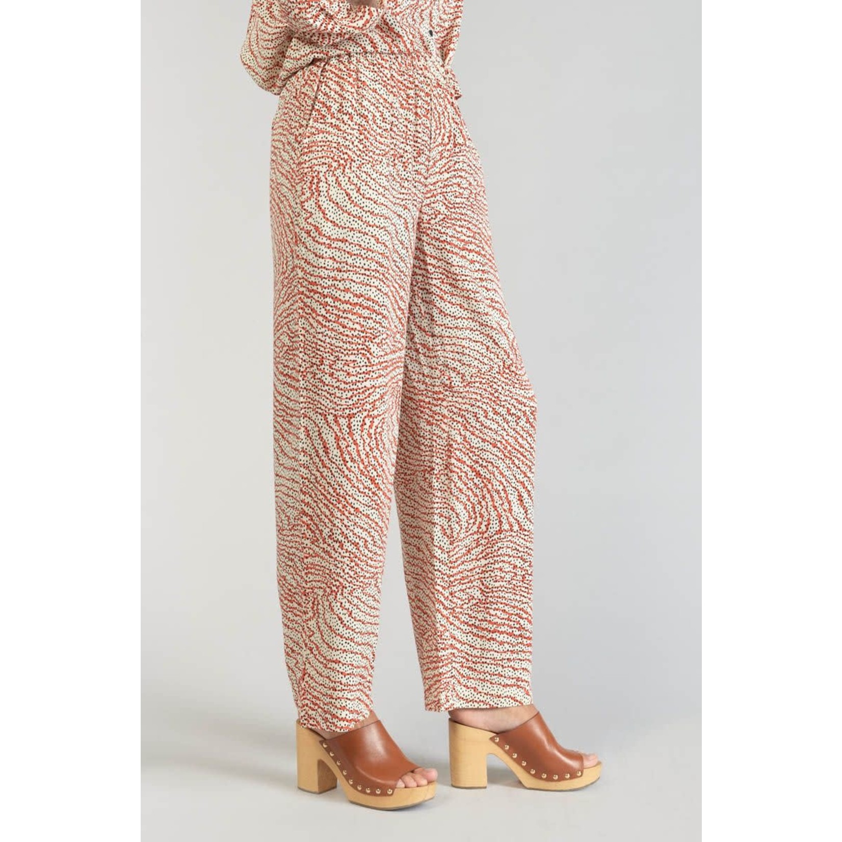 Le Temps Des Cerises Le Temps des Cerises - Yesa Broek - Oranje/Zebra