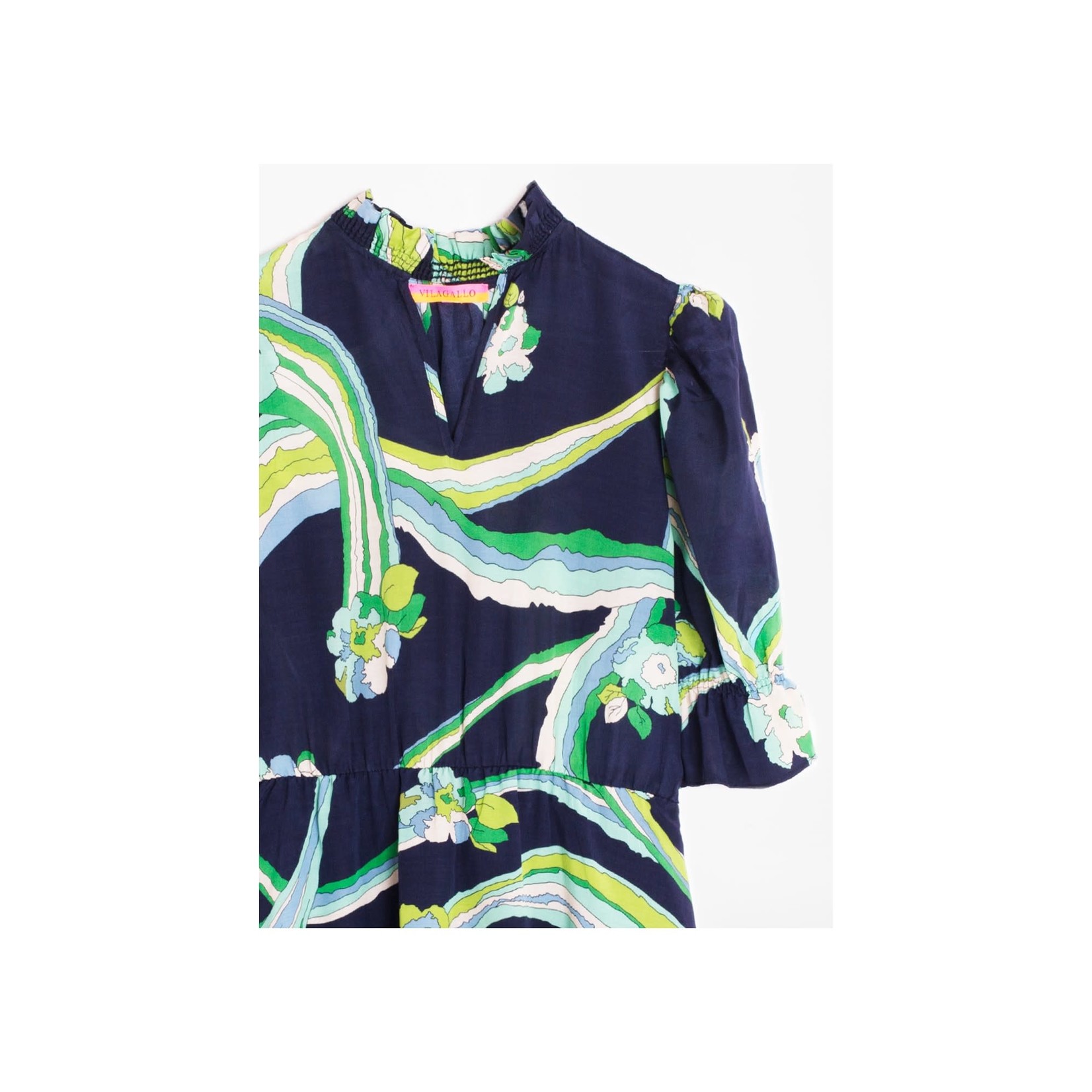 Vilagallo - Jurk met print - Fortyfour