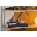 J-LINE J-LINE - Vogel hout - Bruin