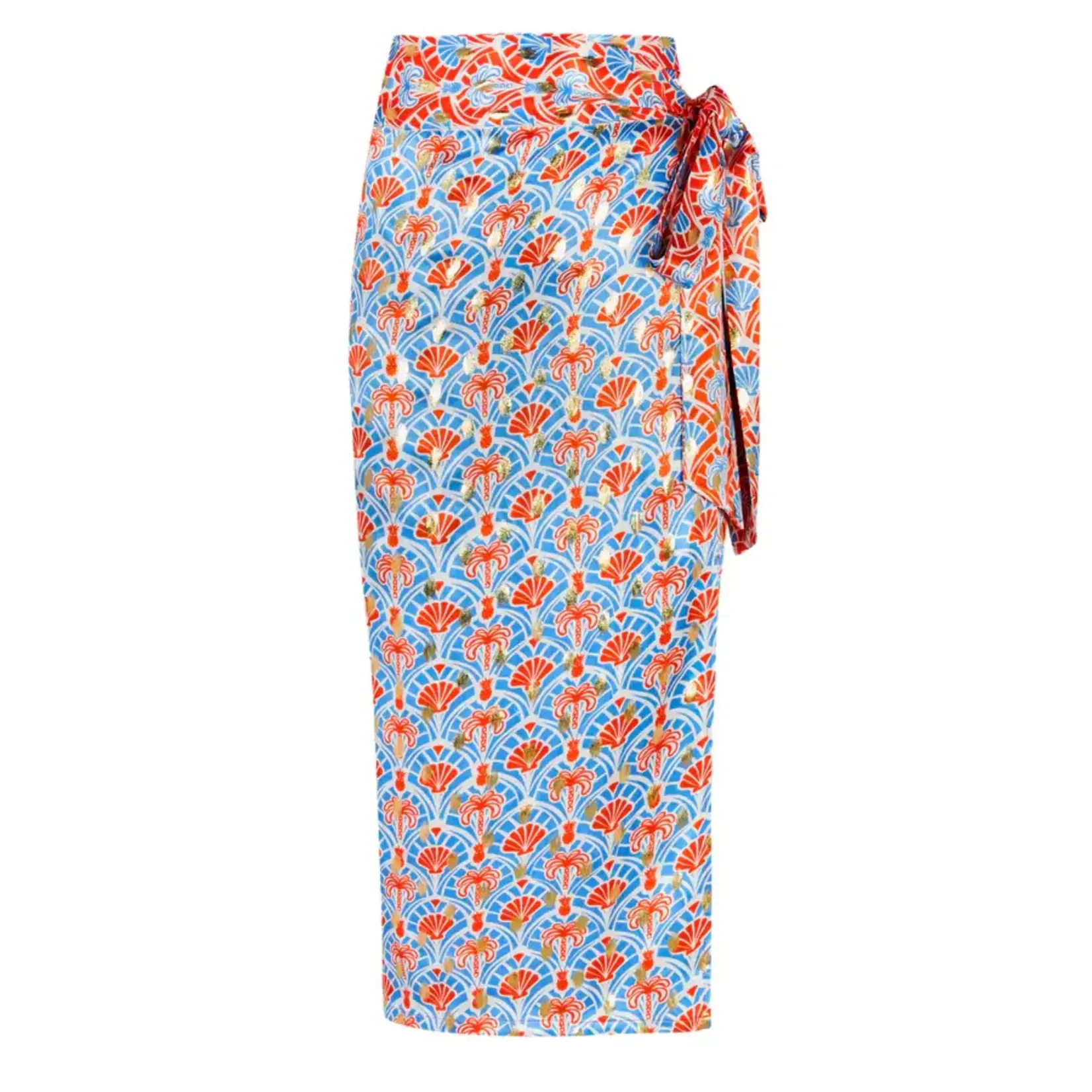 Never Fully Dressed Never Fully Dressed - Jaspre rok - Oranje/Blauw