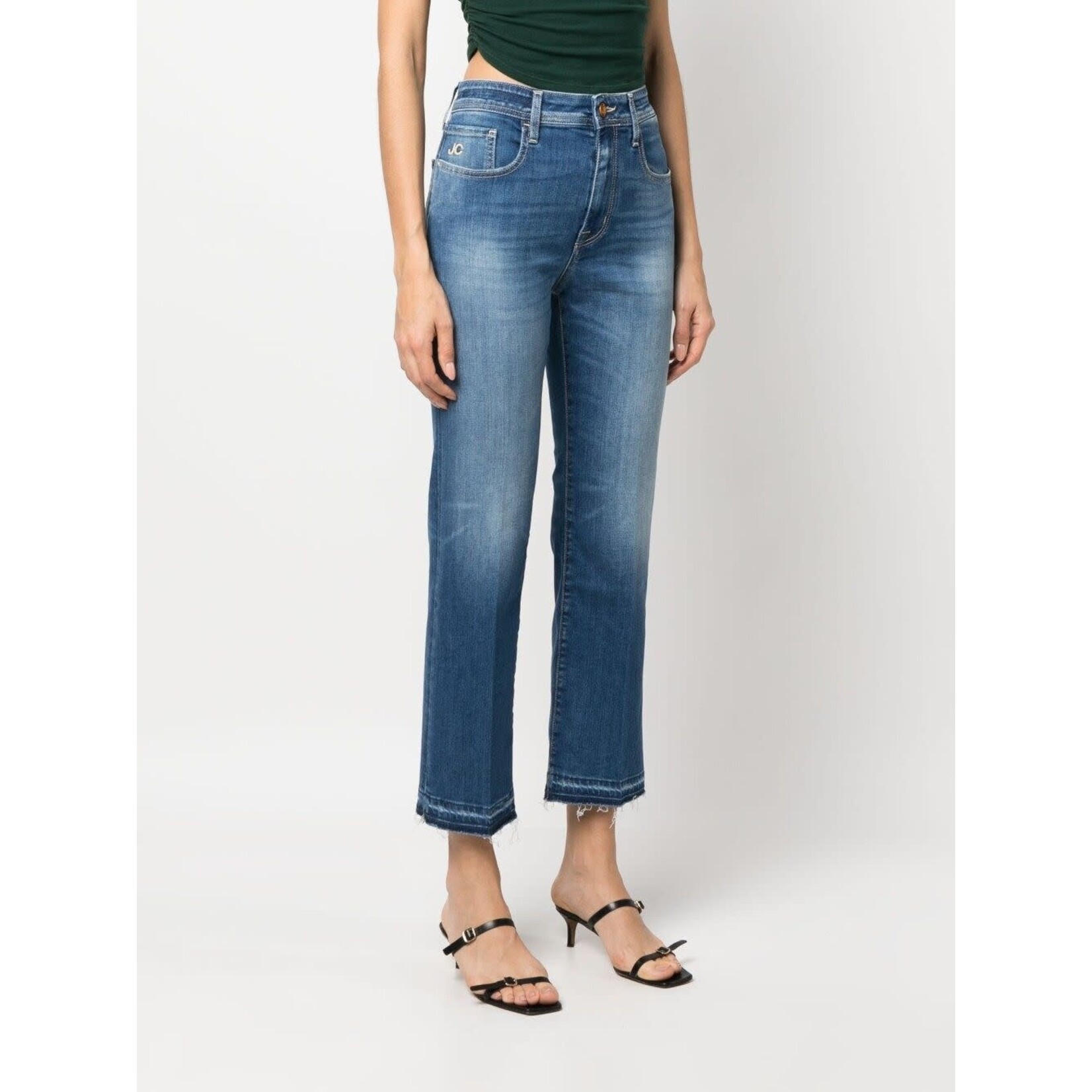 Jacob Cohen Jacob Cohën  - Kate  cropped jeans - Grijsblauw