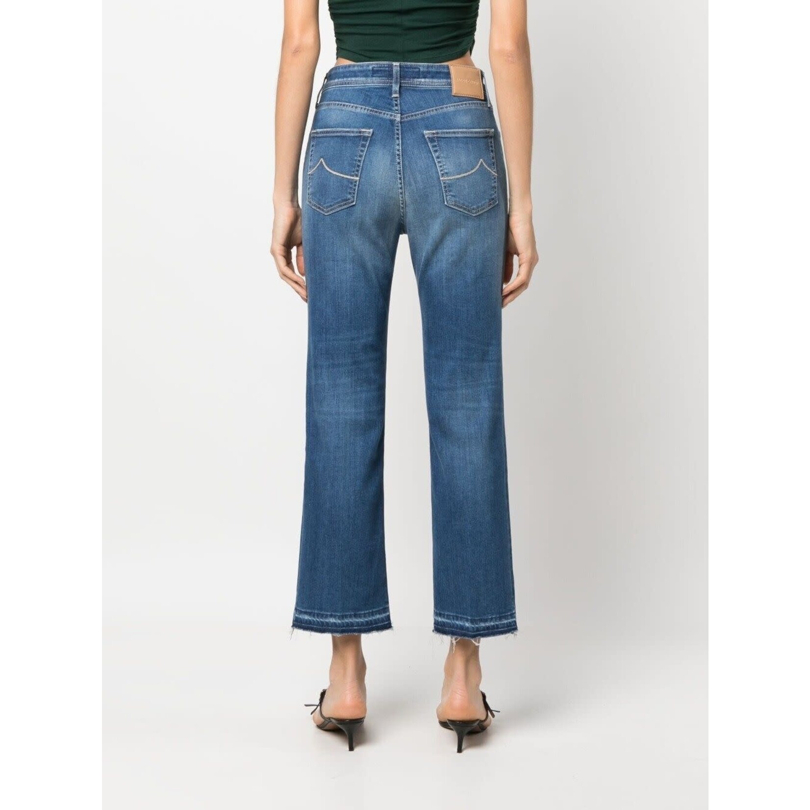 Jacob Cohen Jacob Cohën  - Kate  cropped jeans - Grijsblauw