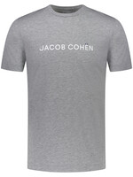 Jacob Cohen Jacob Cohën - T-shirt met logo - Lichtgrijs