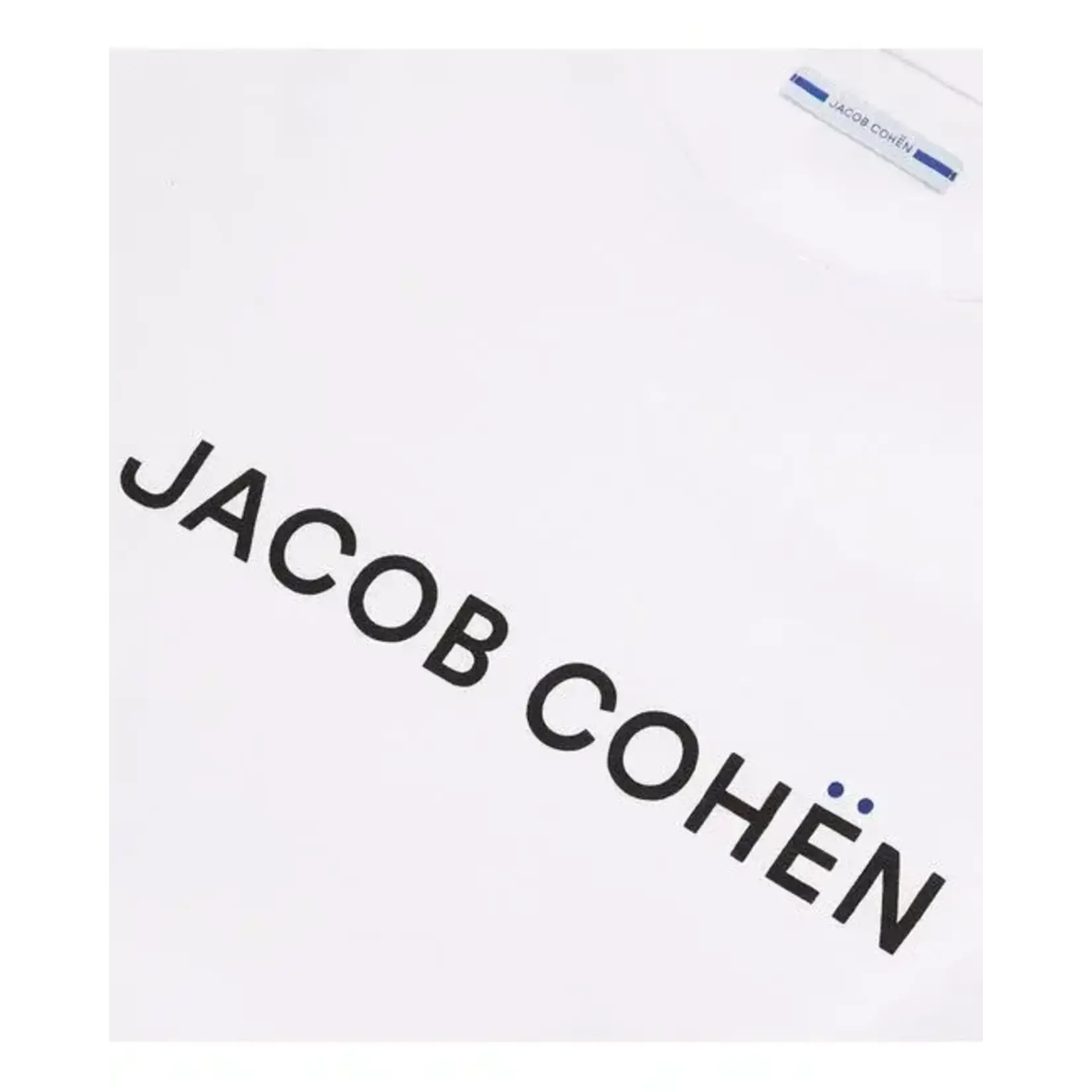 Jacob Cohen Jacob Cohën - T-shirt met logo - Wit