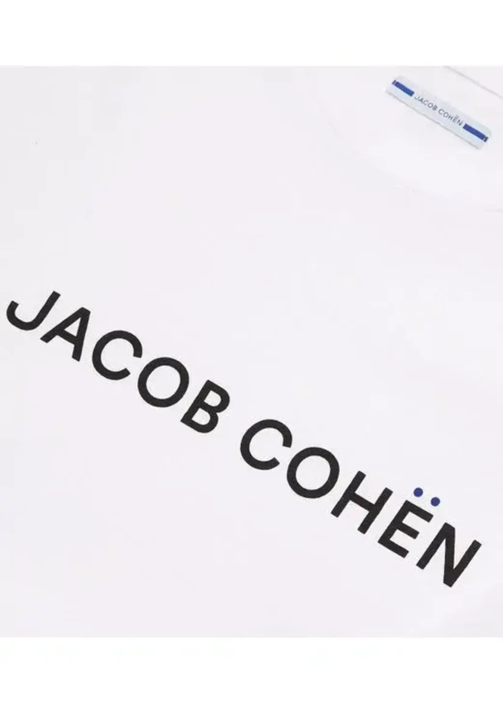 Jacob Cohen Jacob Cohën - T-shirt met logo - Wit