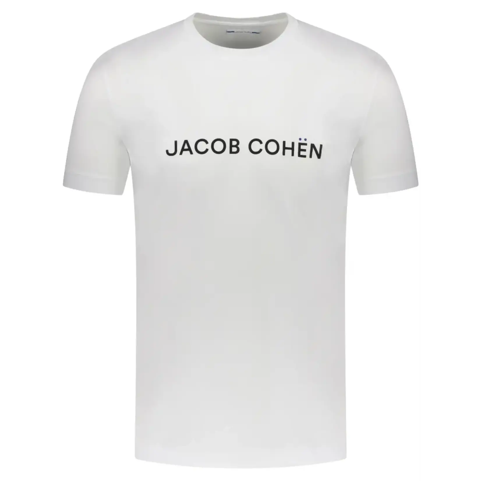 Jacob Cohen Jacob Cohën - T-shirt met logo - Wit