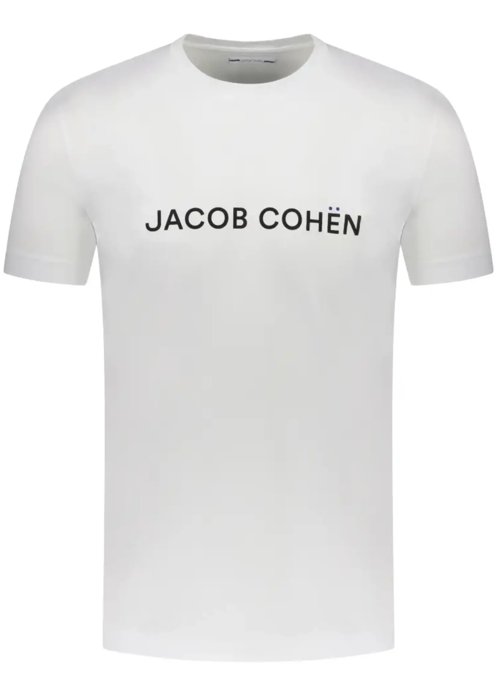 Jacob Cohen Jacob Cohën - T-shirt met logo - Wit