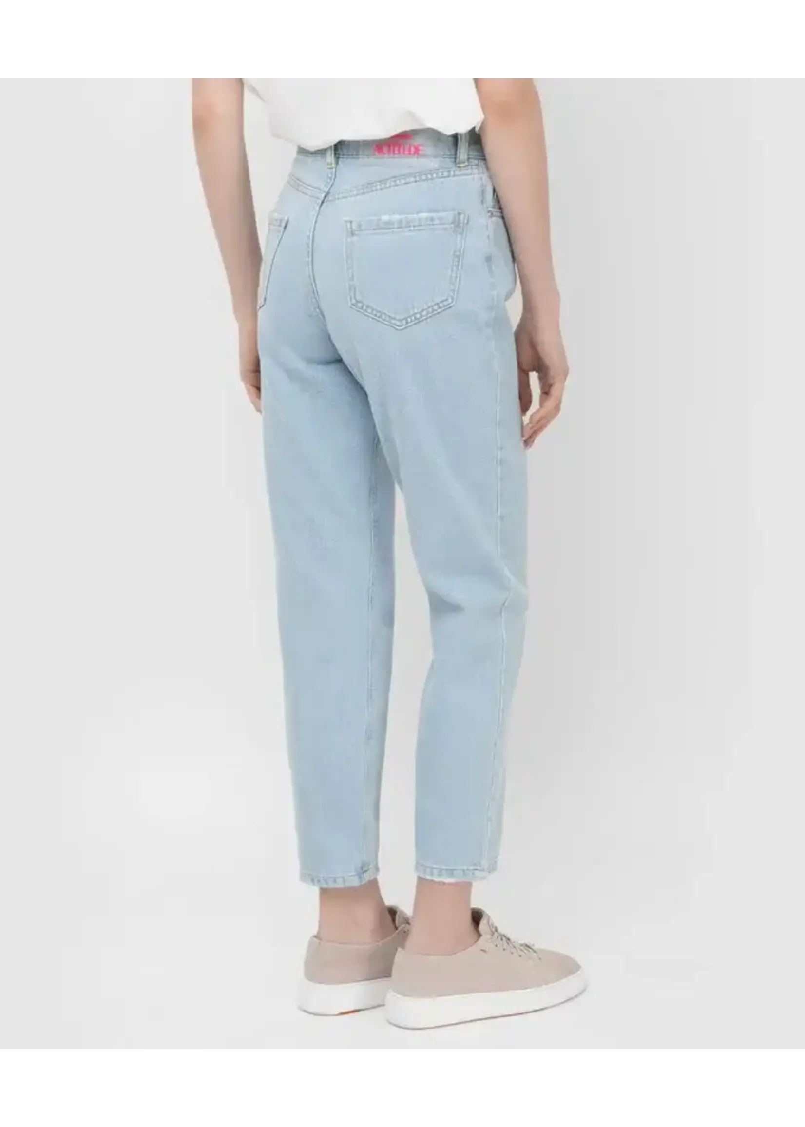 Twinset Actitude Twinset Actitude - Mom Jeans - Blauw