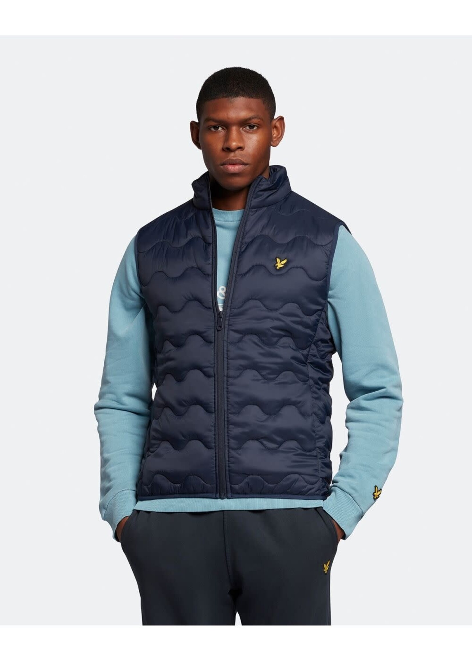 Lyle & Scott Lyle & Scott - Gewatteerde gilet - Donker Marine