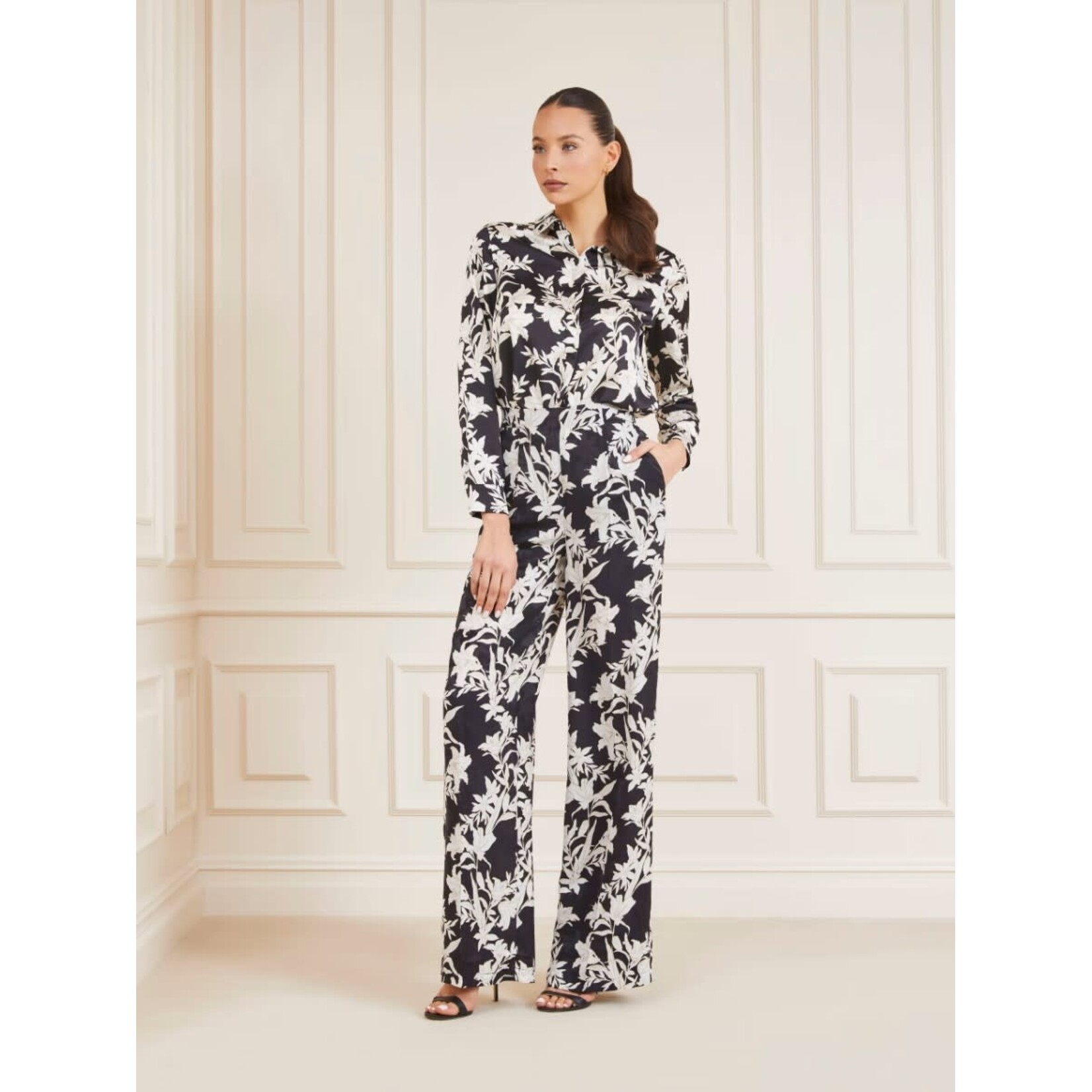 Guess Marciano Guess Marciano - Sunburst Broek - Zwart/Print