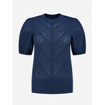 NIKKIE NIKKIE - Phadi Top - Diep blauw