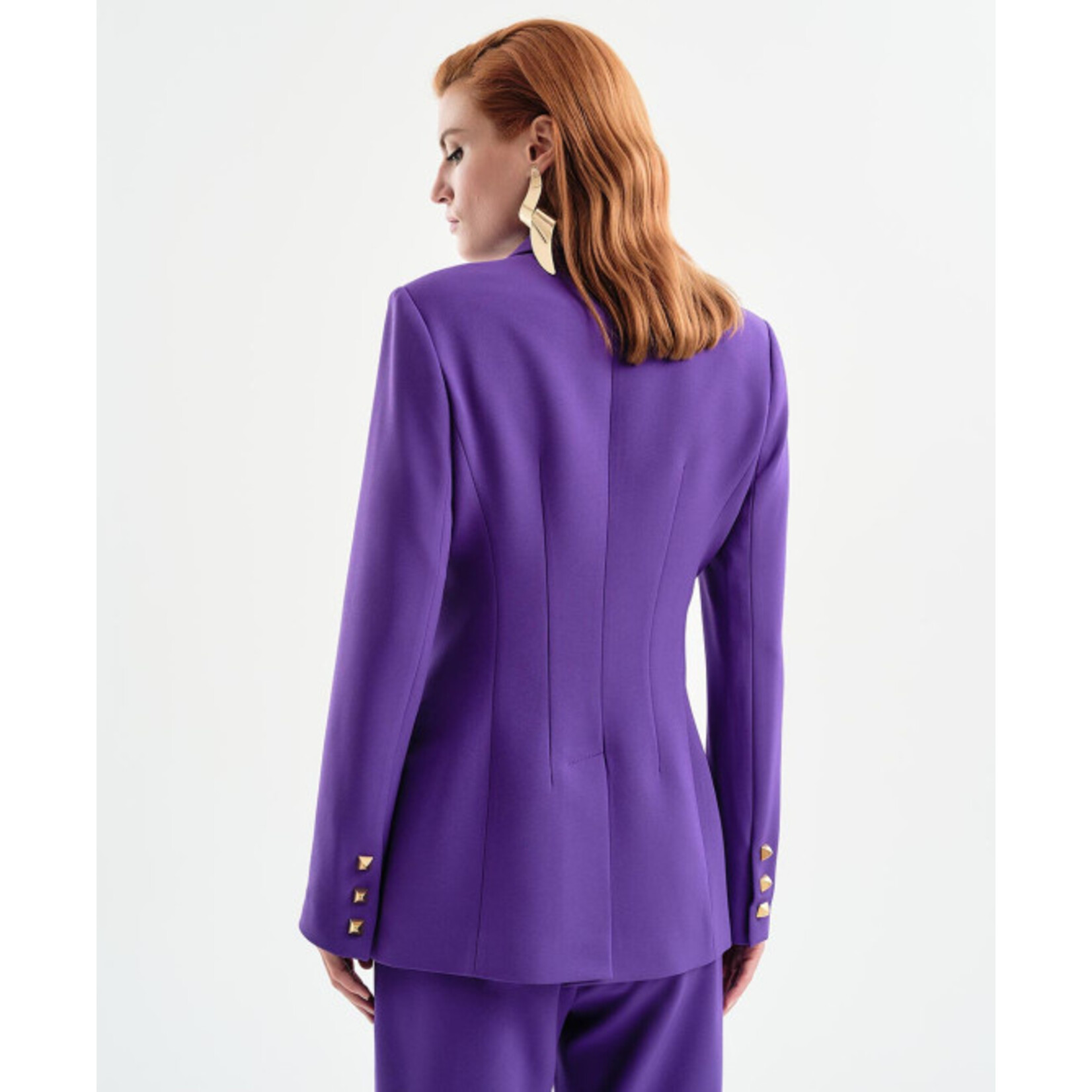 Access ACCESS - Double-breasted blazer - Paars