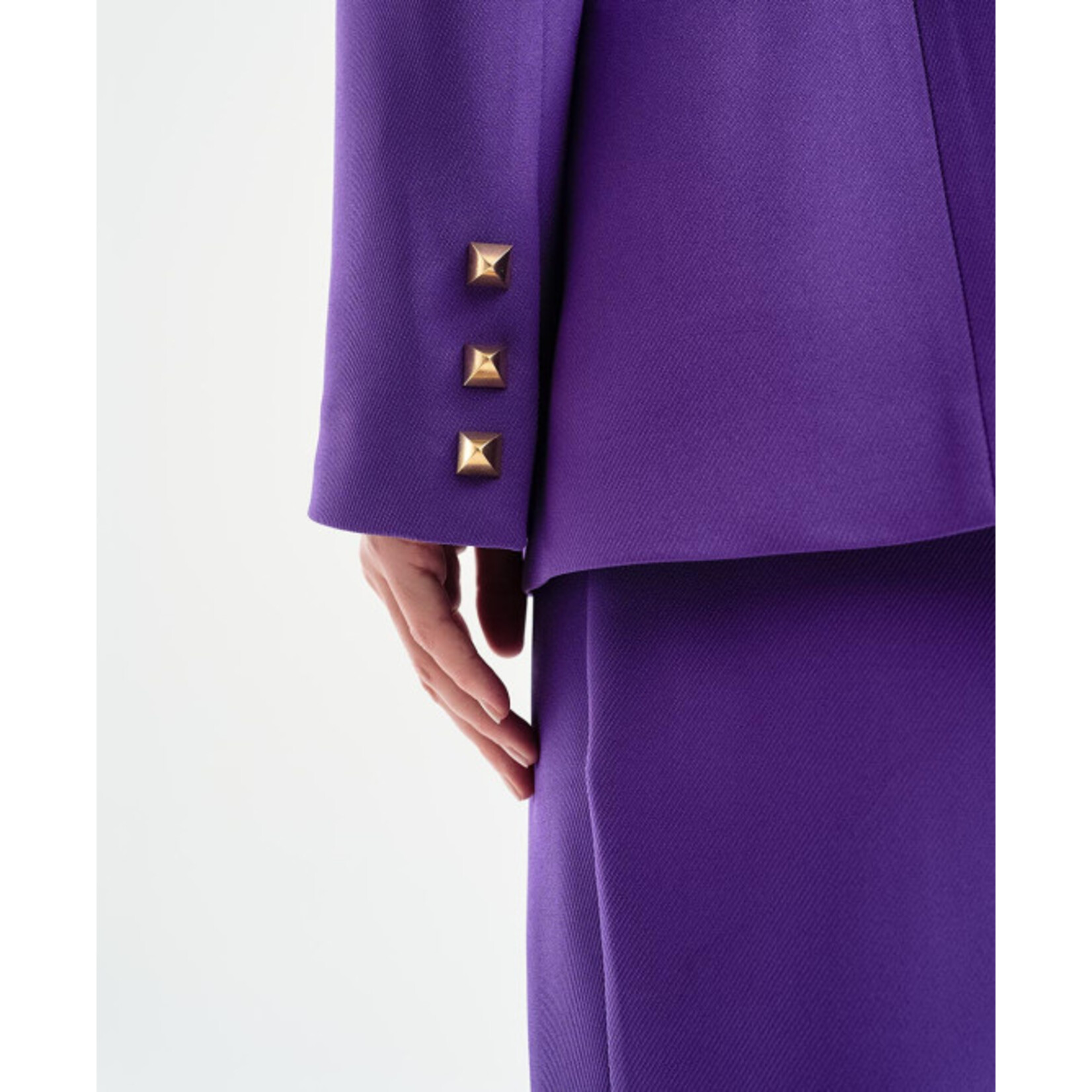Access ACCESS - Double-breasted blazer - Paars