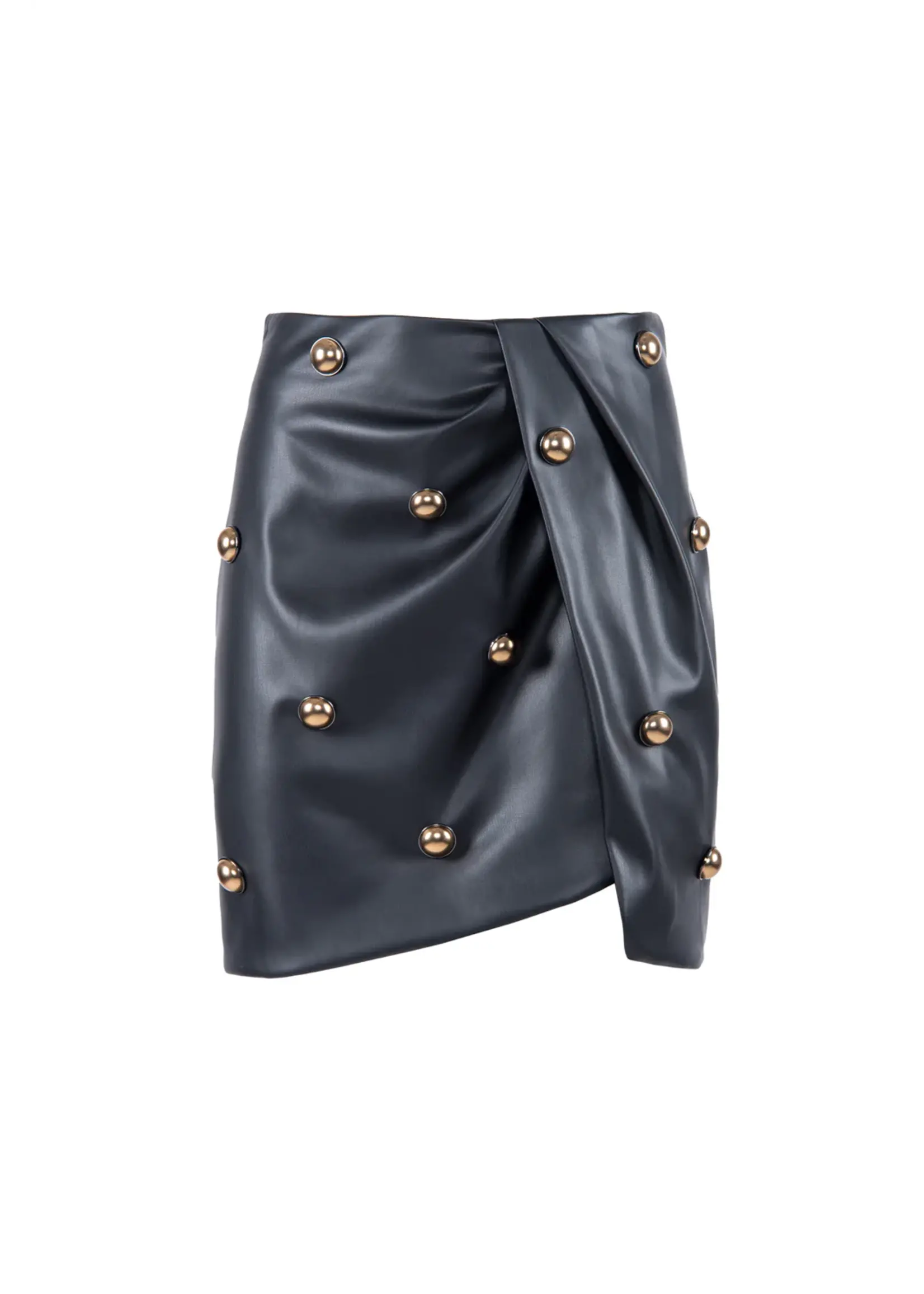 Nenette Nenette - Gloss rok - Zwart