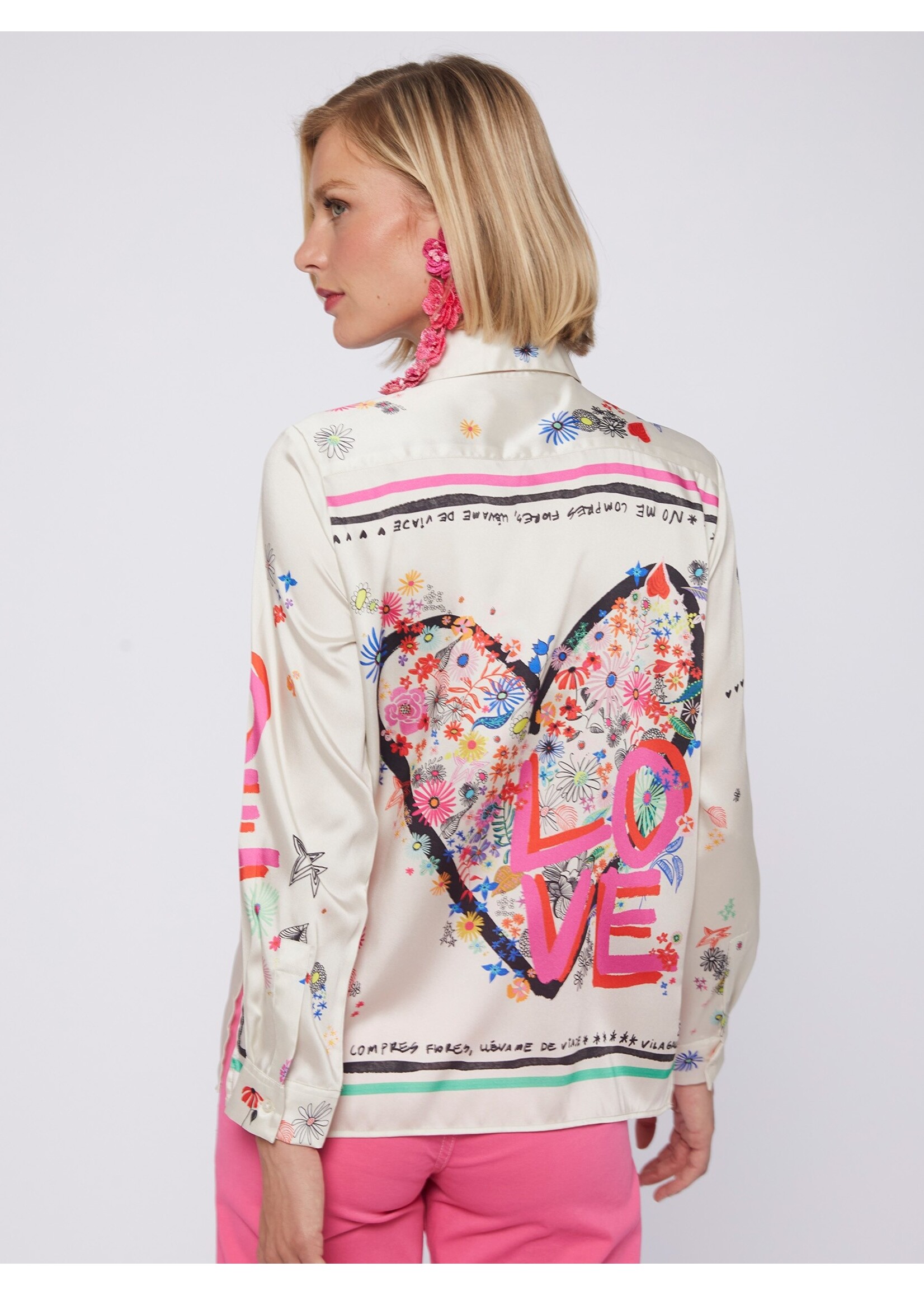 Vilagallo Vilagallo - Irina Blouse - Love Grafitti