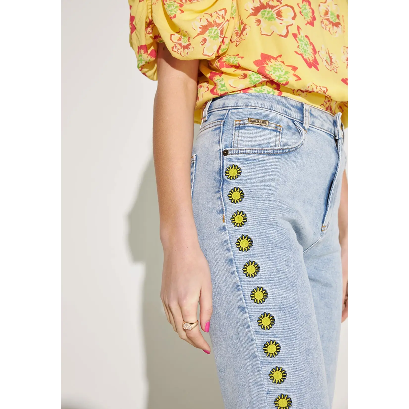 Harper&Yve Harper & Yve - Harper Jeans - Light Blue