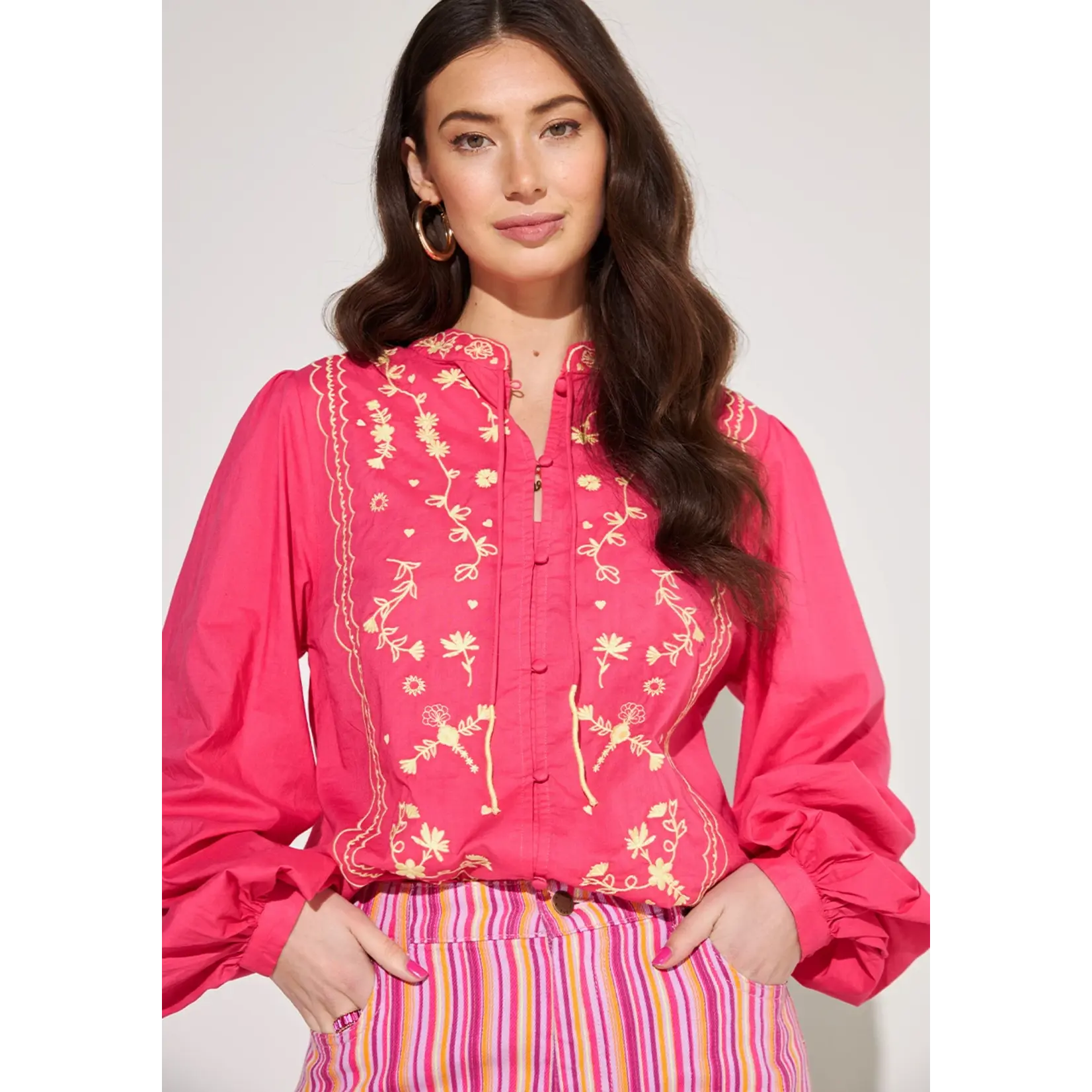 Harper&Yve Harper & Yve - Hailey Blouse - Blush