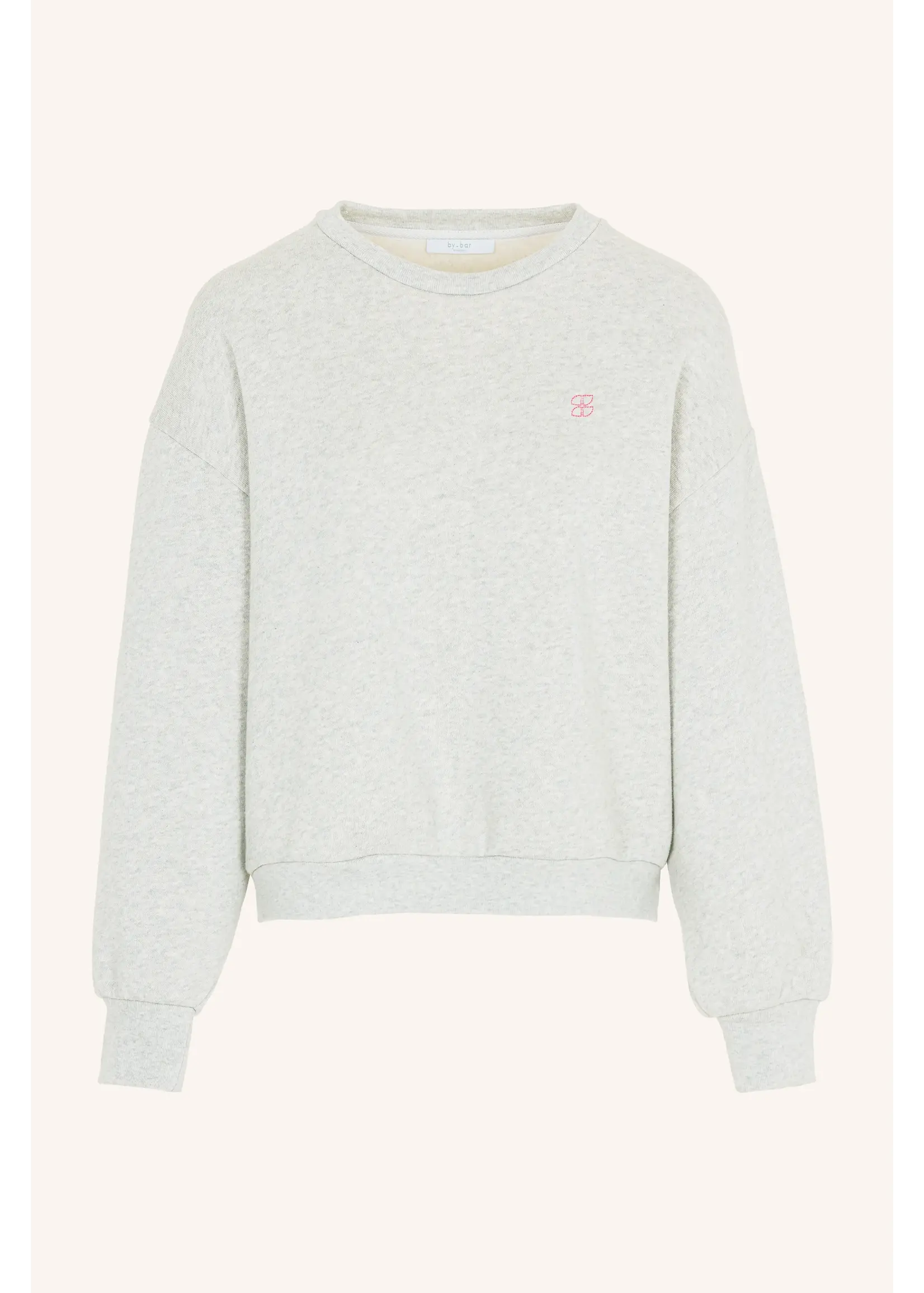 By-Bar By-Bar - Bibi Big Kiss Sweater - Light Grey Melee