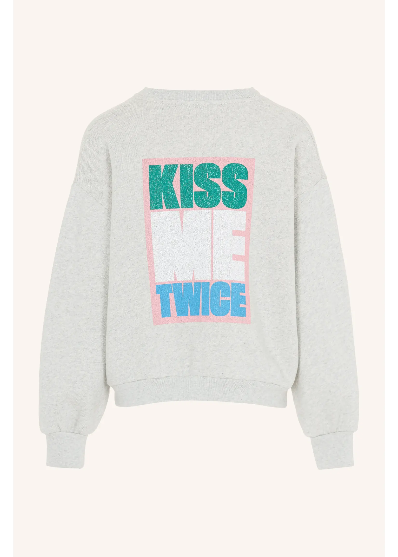 By-Bar By-Bar - Bibi Big Kiss Sweater - Light Grey Melee