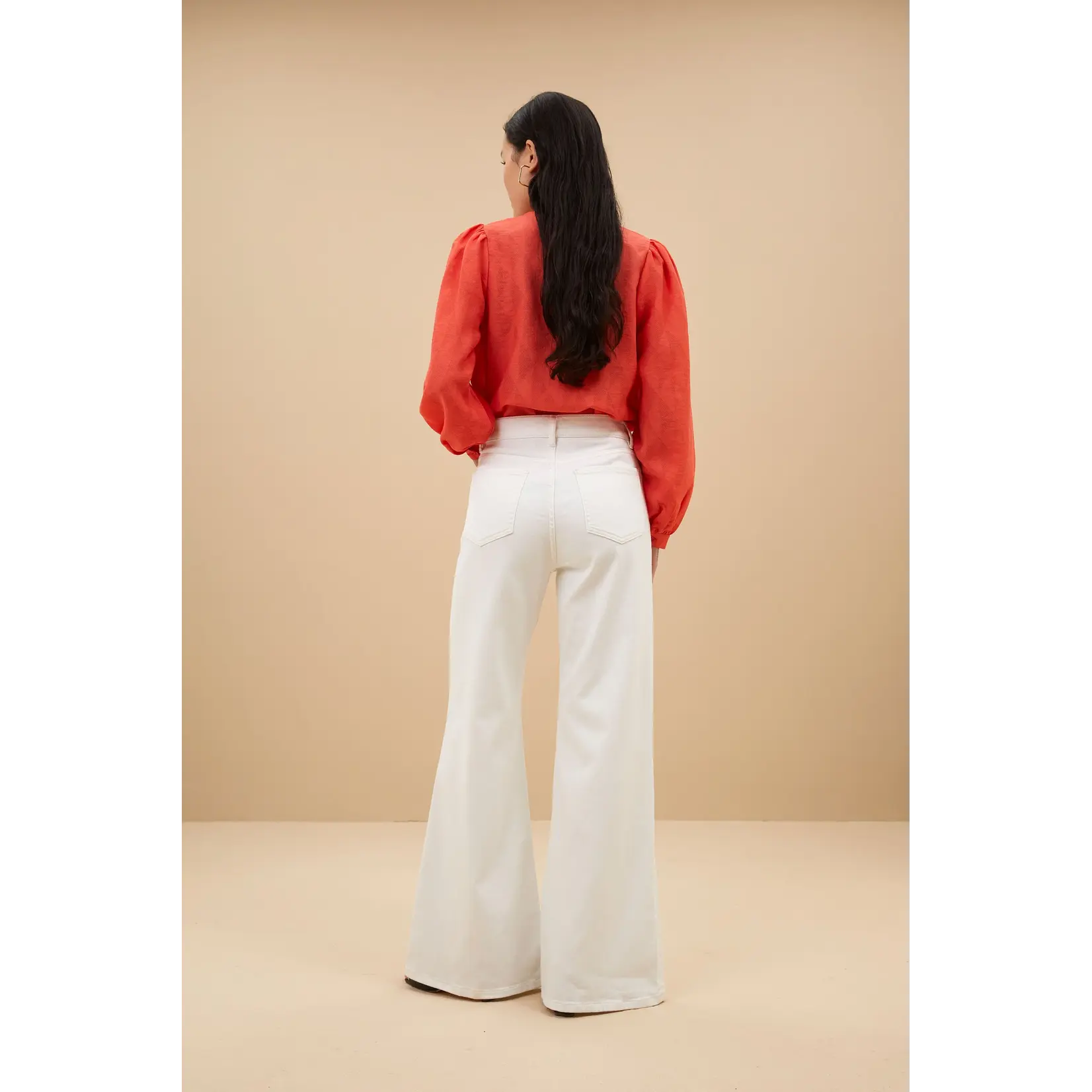 By-Bar By-Bar - Femme Organic Twill Pants - Off White