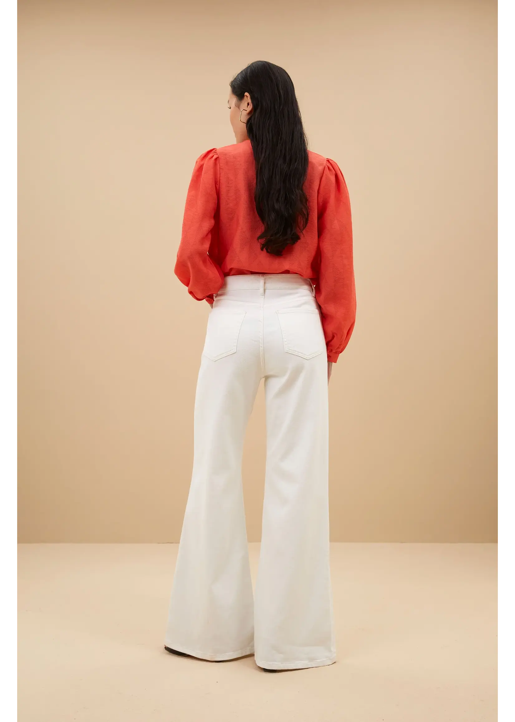 By-Bar By-Bar - Femme Organic Twill Pants - Off White