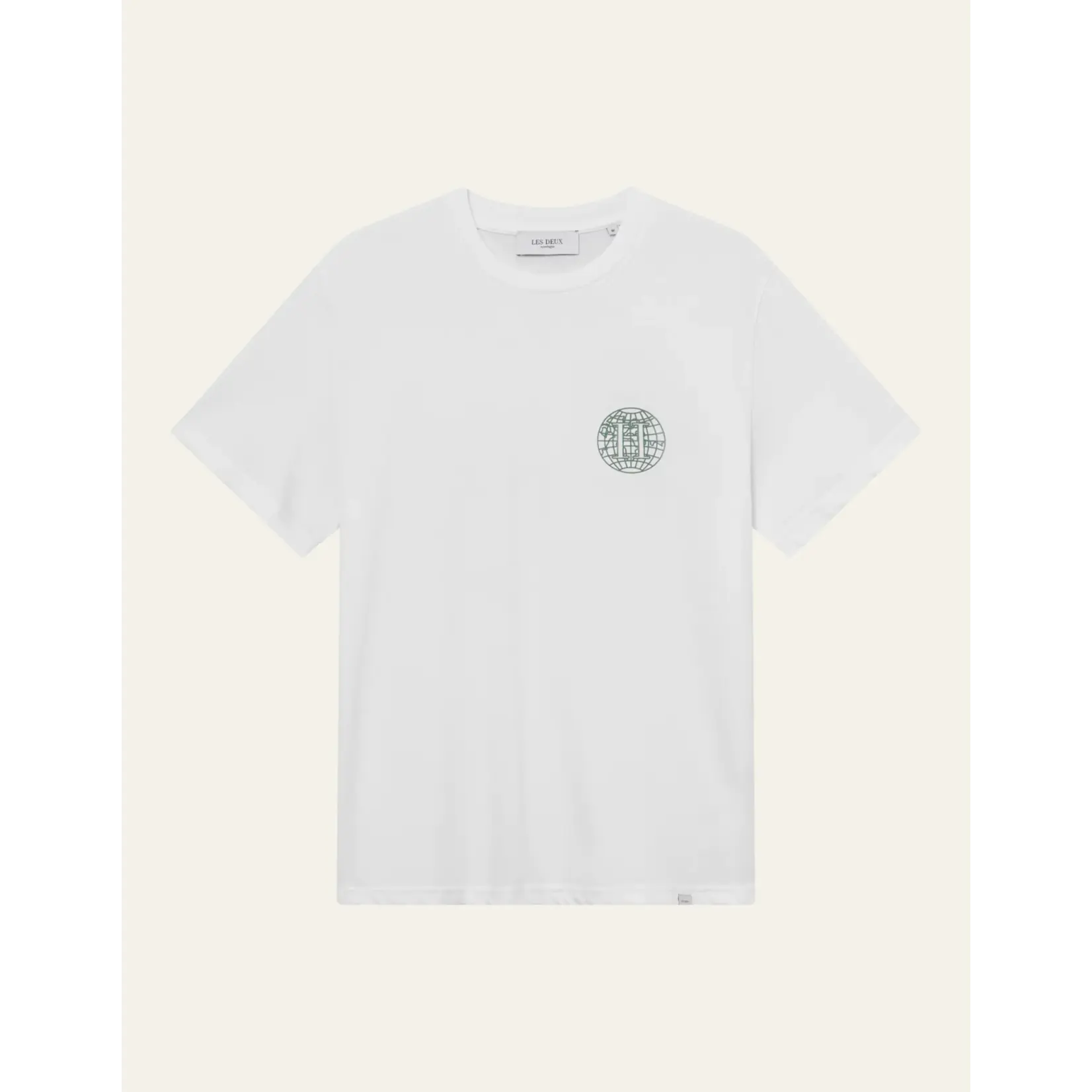 Les Deux Les Deux - Globe T-Shirt - Verschillende kleuren verkrijgbaar