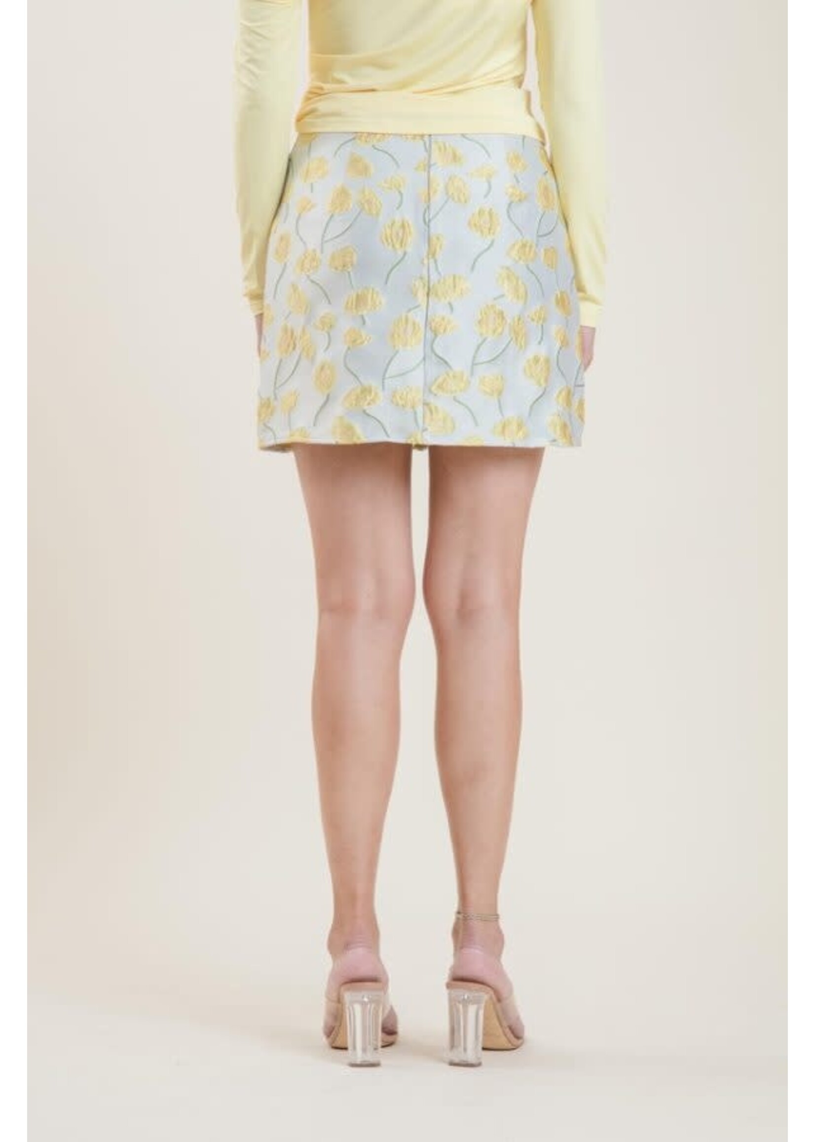 Rut&Circle Rut&Circle - Kyla Rok - Yellow Flower Print