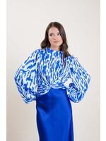 Rut&Circle Rut&Circle - Ronja Blouse - Blue Print