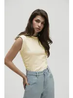 Homage Homage - Cropped Top - Soft Yellow