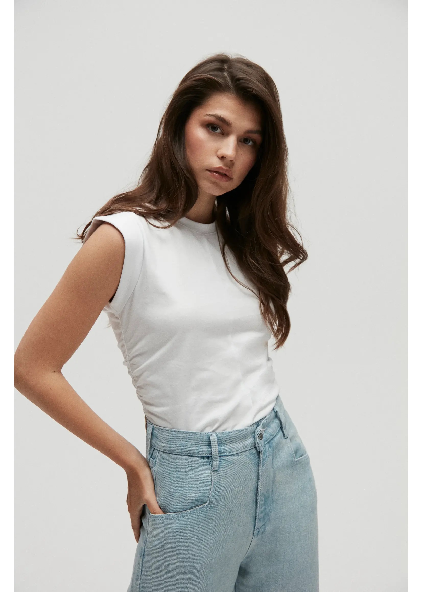 Homage Homage - Cropped Top - White