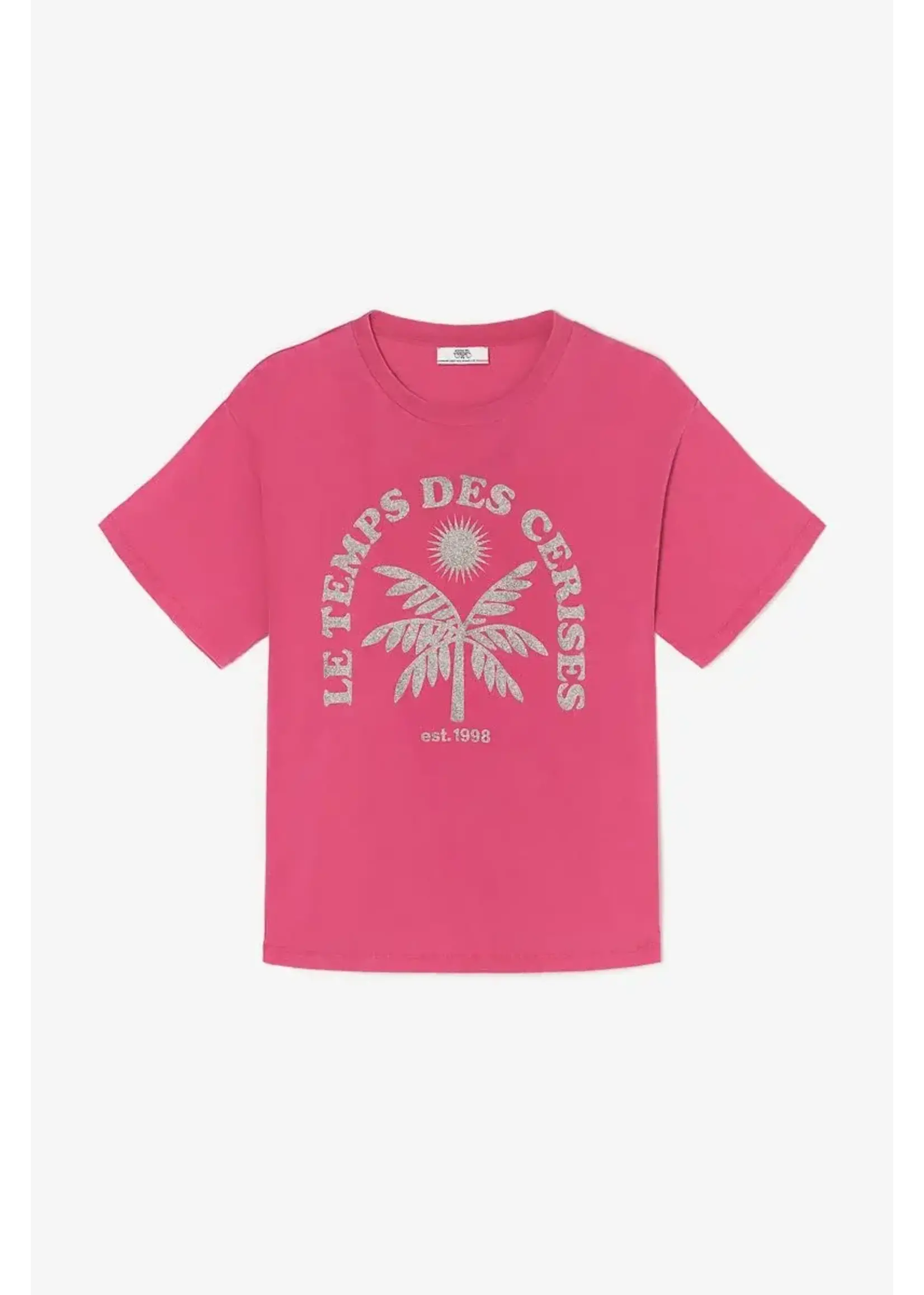 Le Temps Des Cerises Le Temps des Cerises - Cassio  T-shirt - Fuchsia