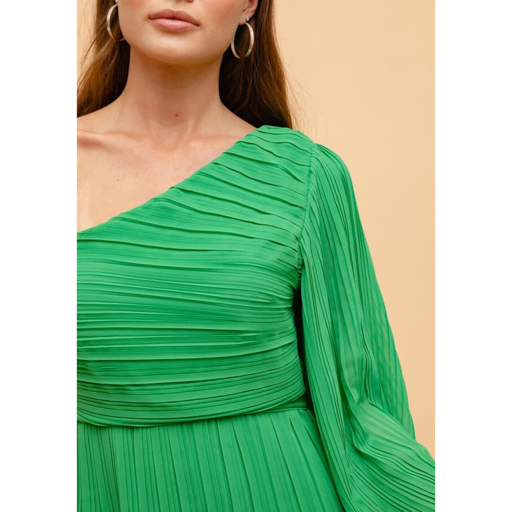 Dry Lake Dry Lake - Amalfi Jurk - Preppy Green
