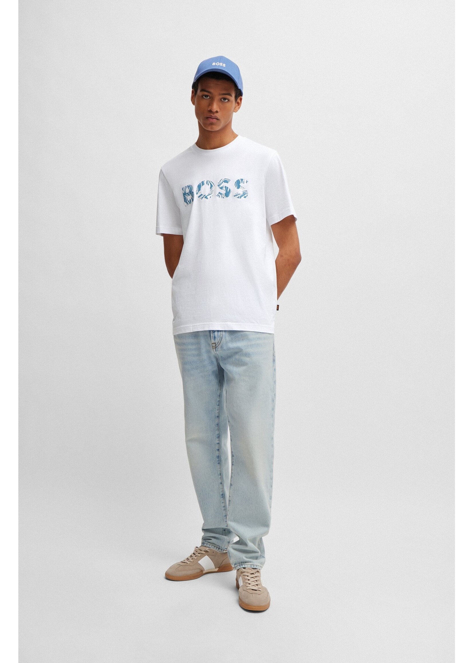 HUGO BOSS Hugo Boss - Ocean T-shirt - Wit