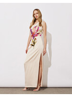 Access ACCESS - Floral jurk - Beige