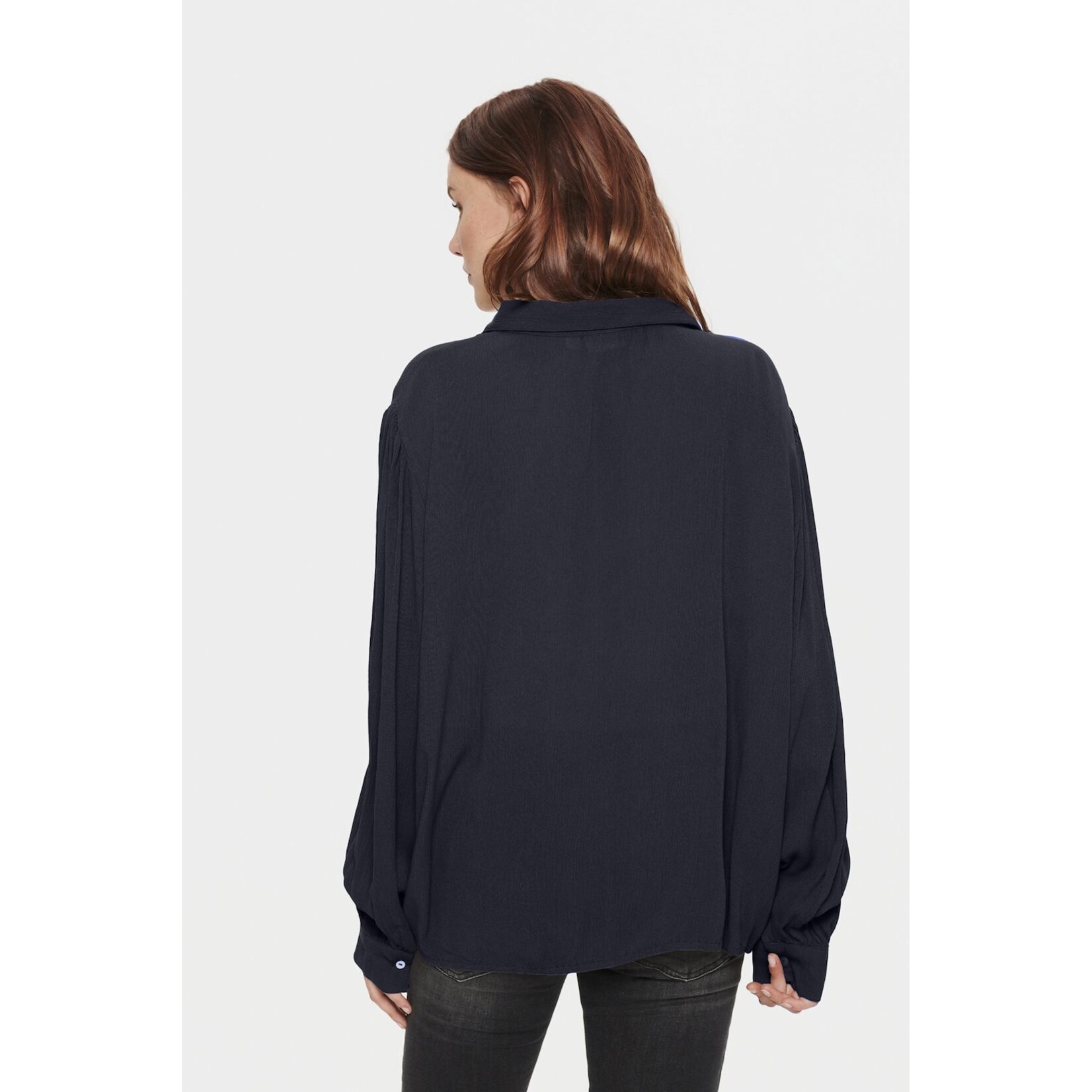 Saint Tropez Saint Tropez - AlbaSZ Shirt - Donkerblauw