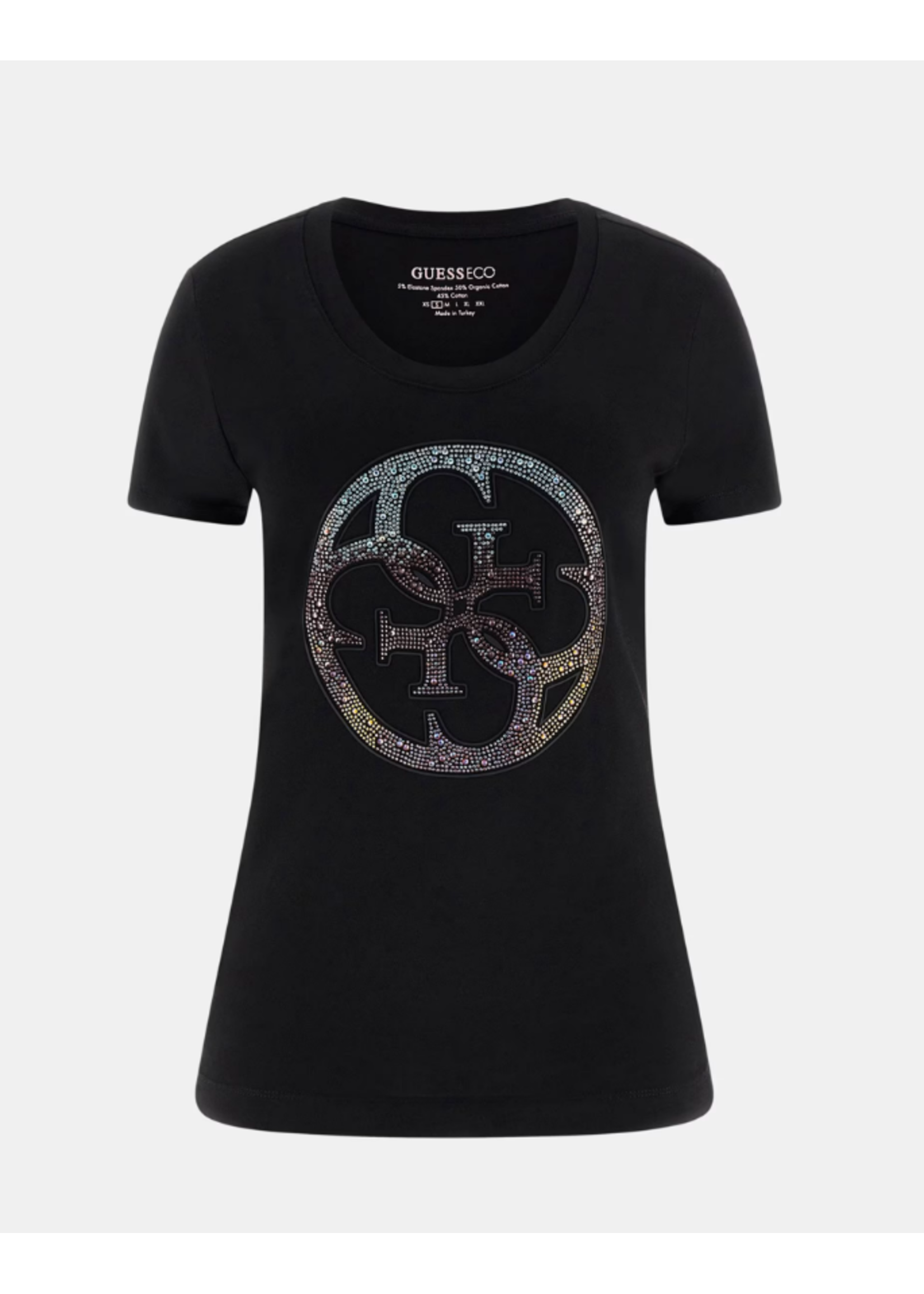 Guess Guess - 4G Logo T-shirt - Zwart