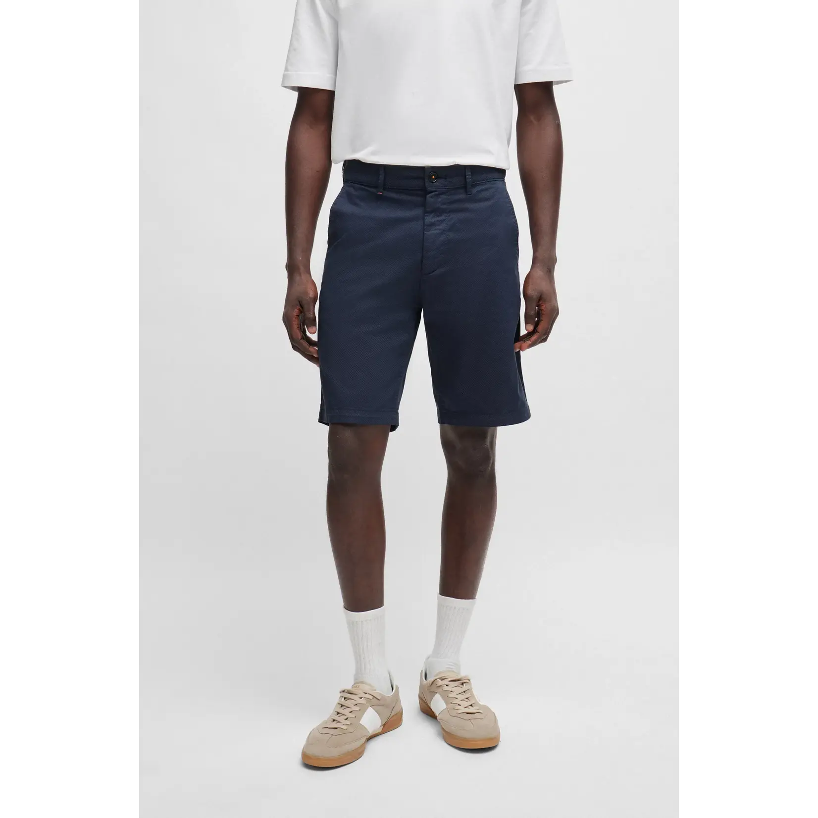 BOSS Hugo Boss - Chino Shorts - Donkerblauw