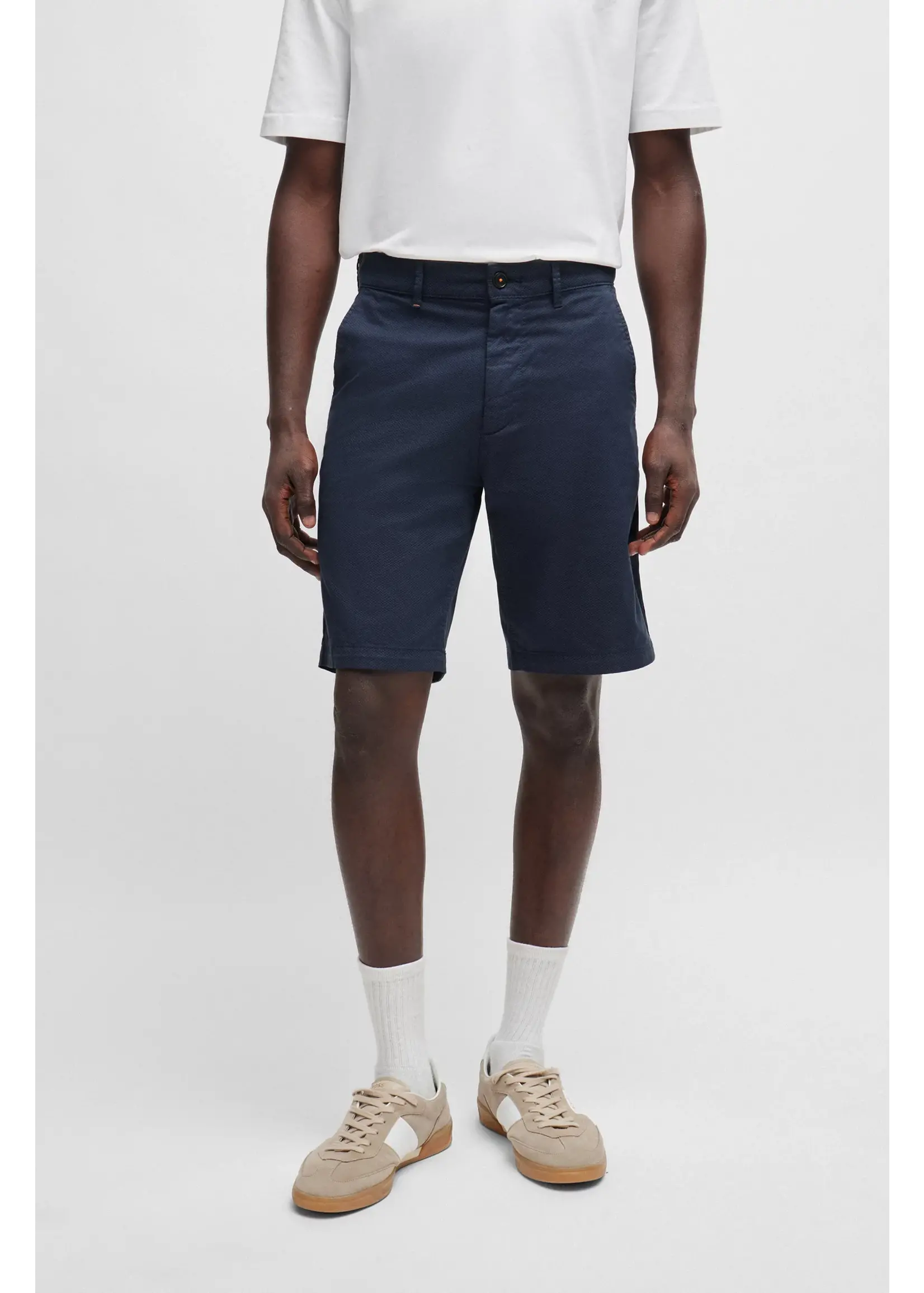 BOSS Hugo Boss - Chino Shorts - Donkerblauw