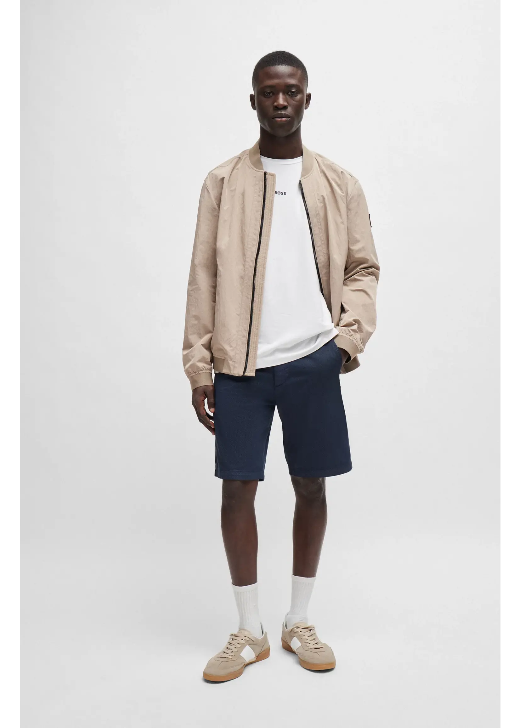 BOSS Hugo Boss - Chino Shorts - Donkerblauw