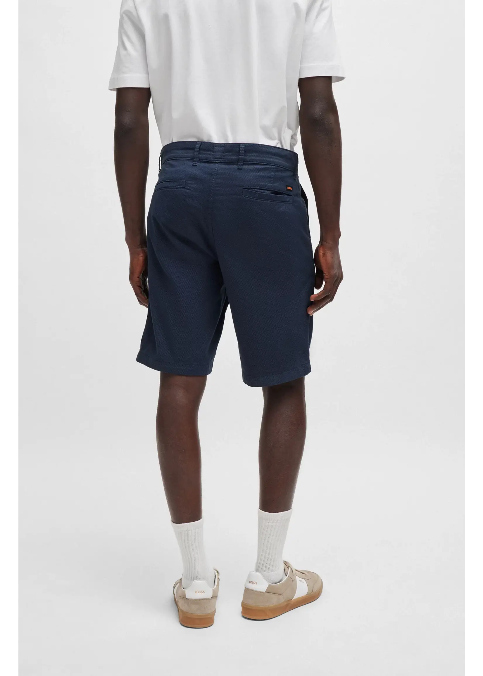 BOSS Hugo Boss - Chino Shorts - Donkerblauw