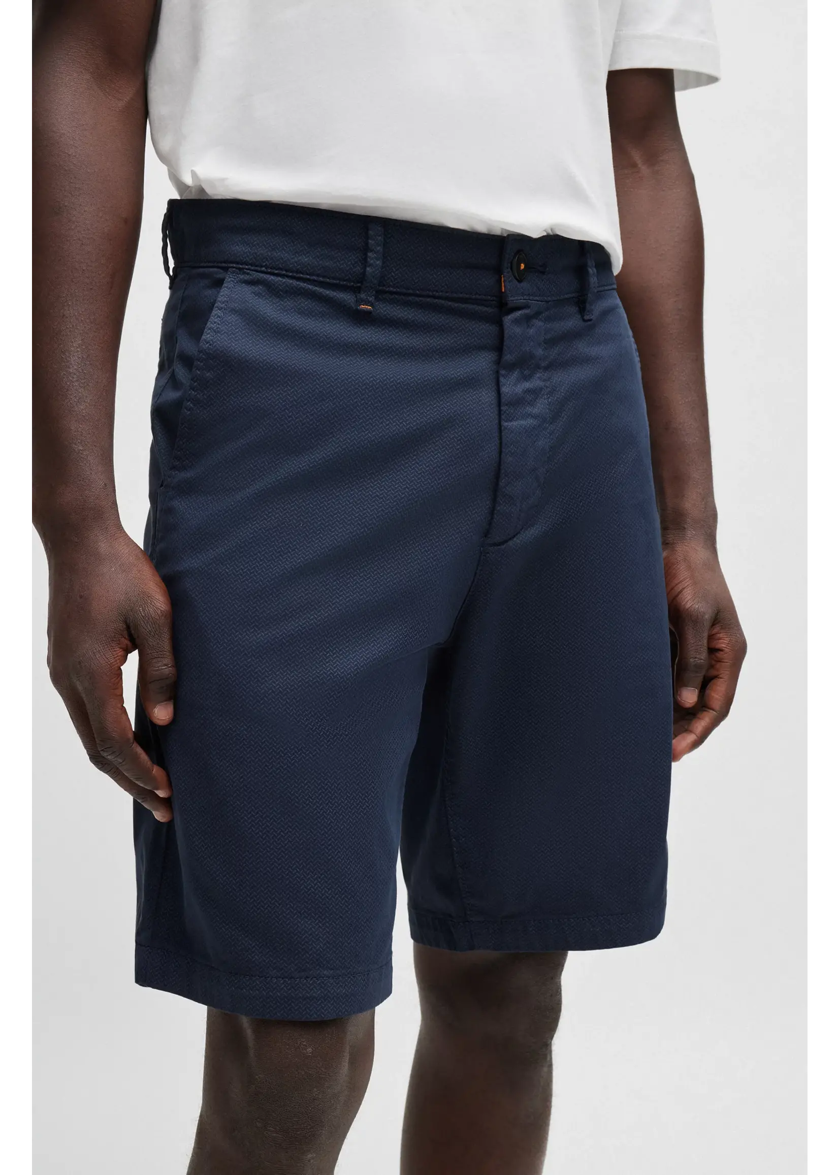 BOSS Hugo Boss - Chino Shorts - Donkerblauw
