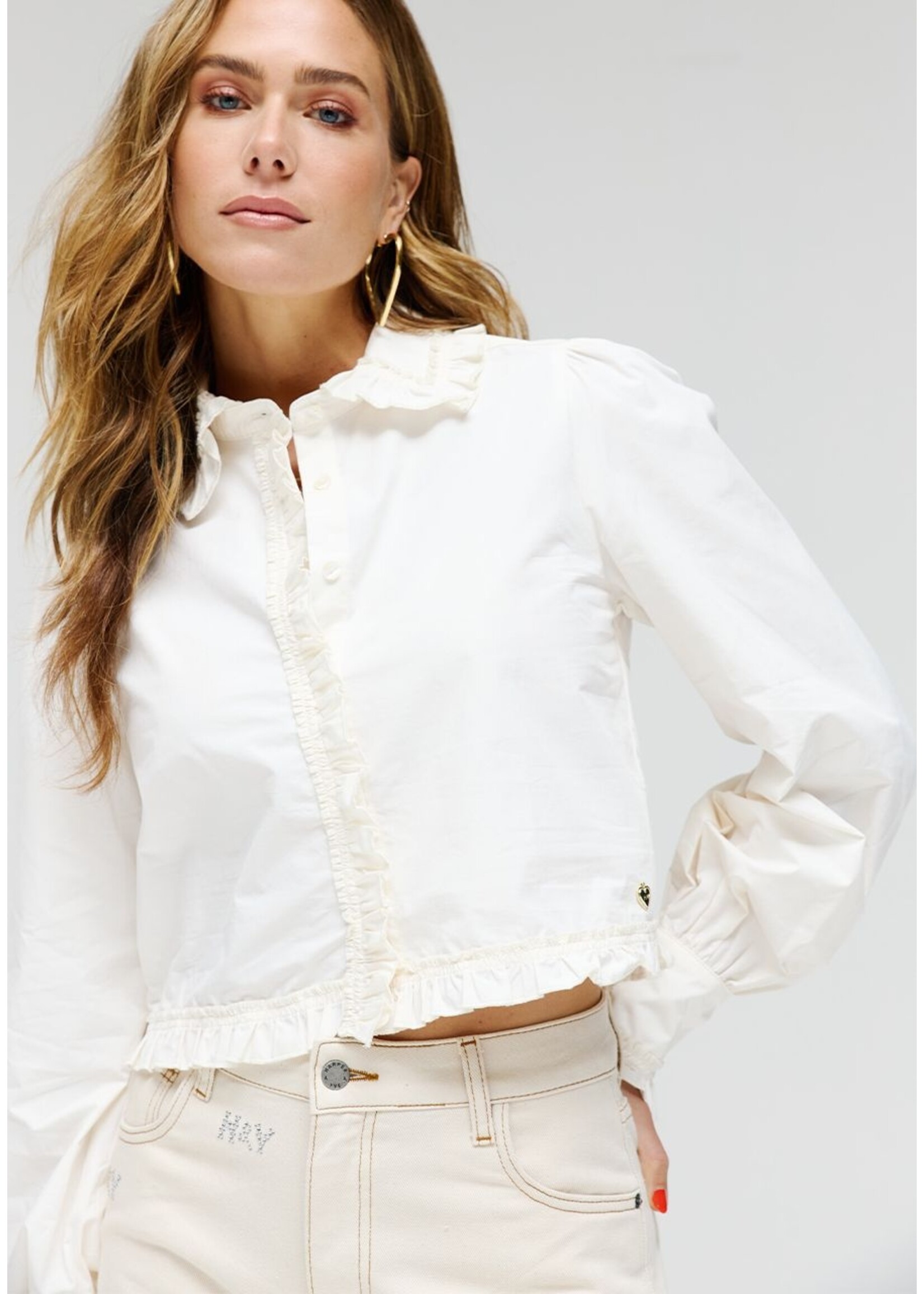 Harper&Yve Harper&Yve - Ellie Blouse - Cream White