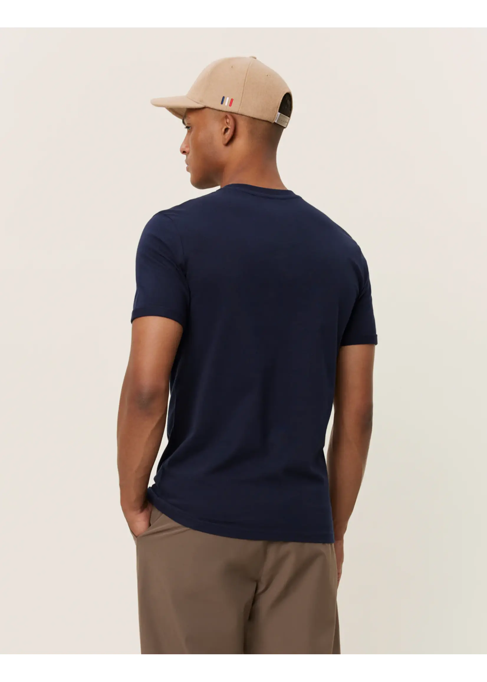 Les Deux Les Deux - Nørregaard T-Shirt - Dark Navy