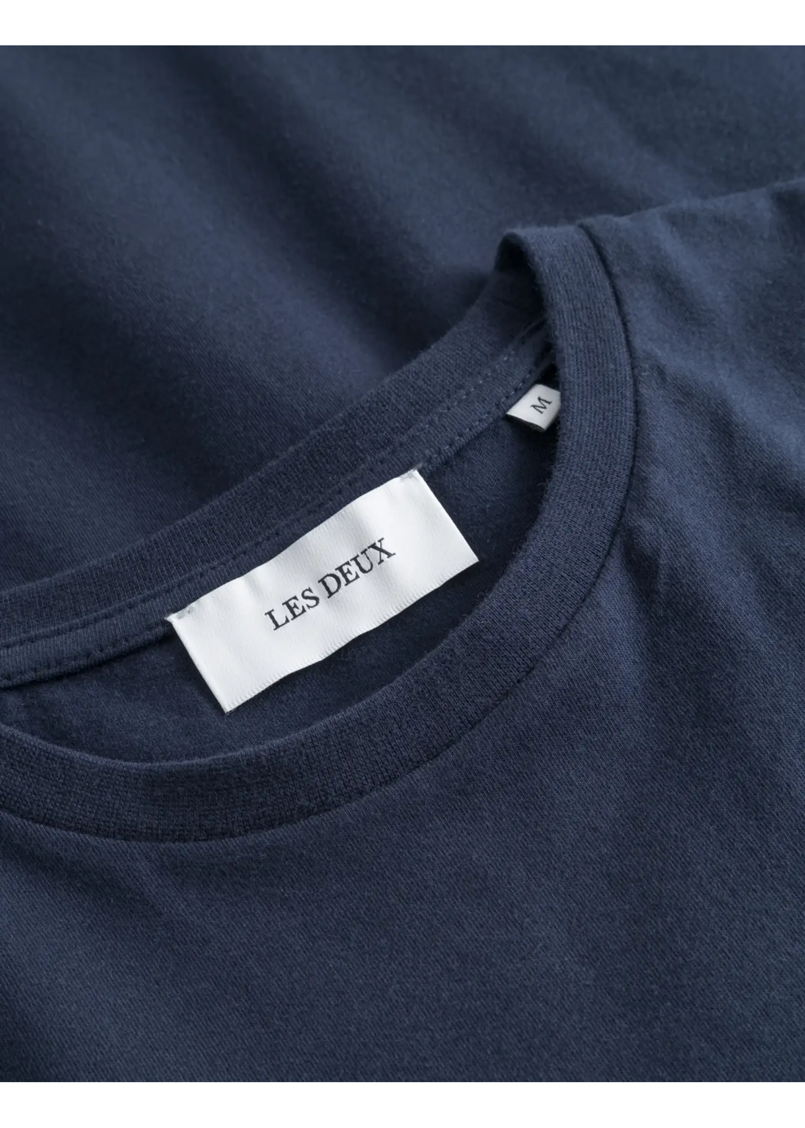 Les Deux Les Deux - Nørregaard T-Shirt - Dark Navy