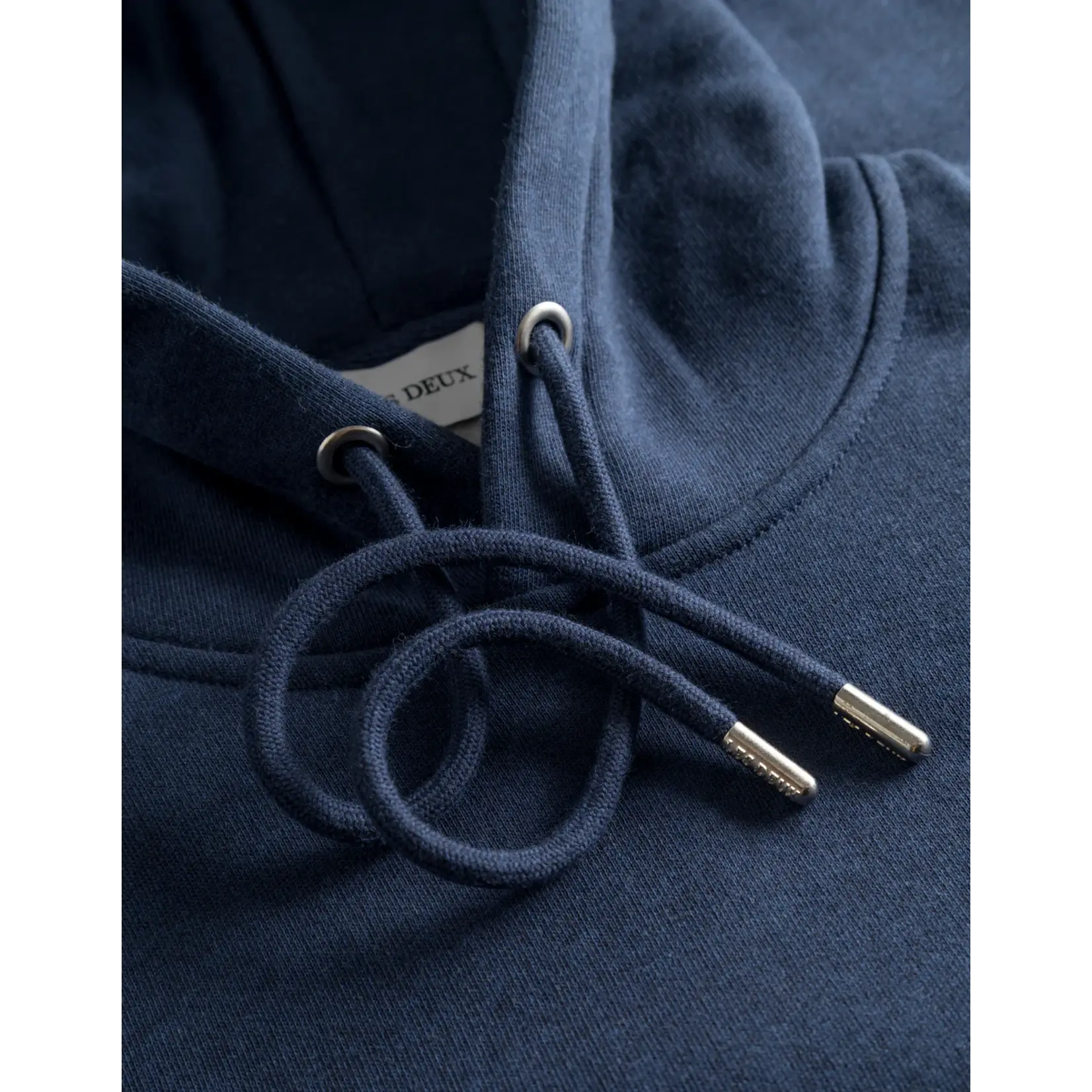 Les Deux Les Deux - Piece 2.0 Hoodie - Blauw/Sand