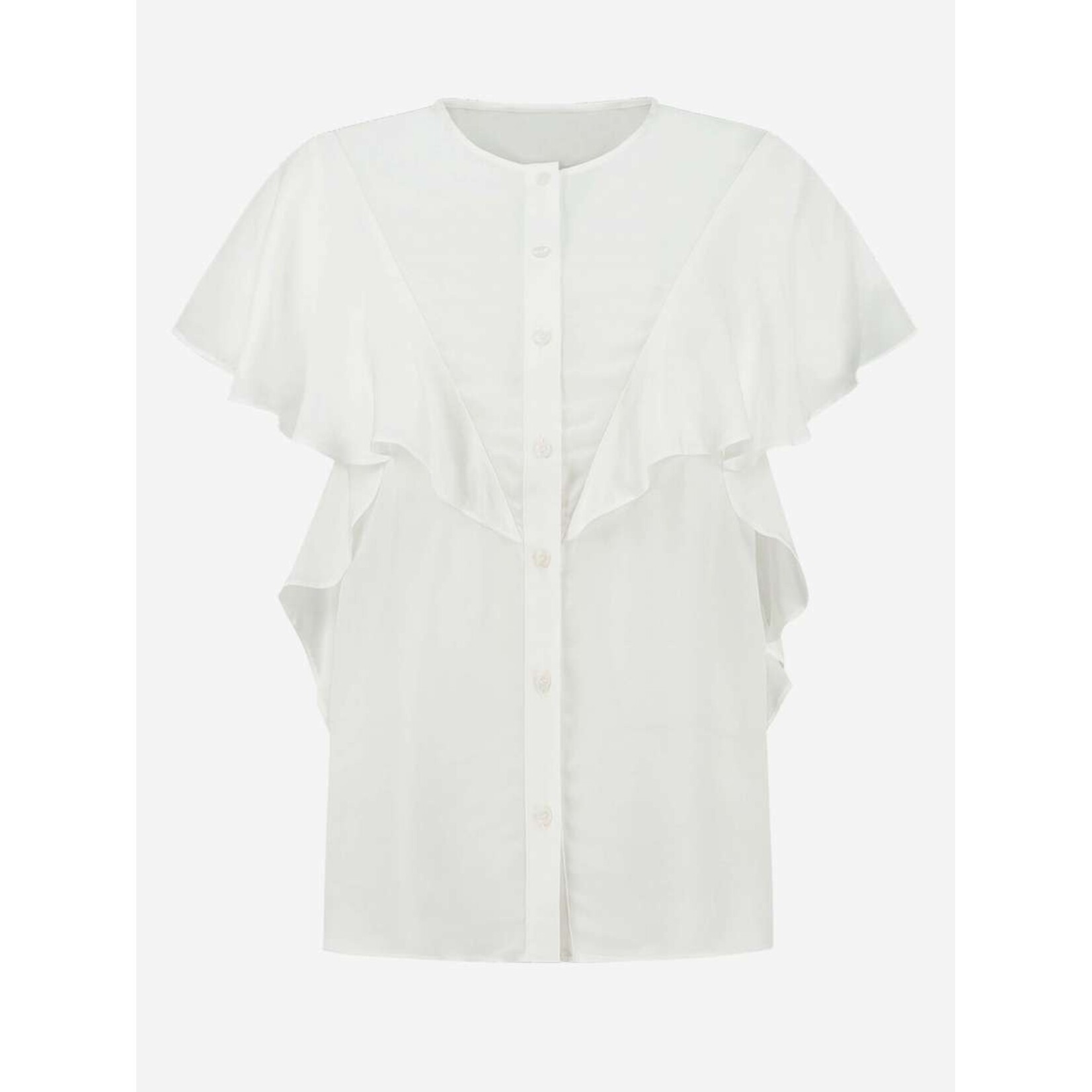 Fifth House Fifth House - Ruban Blouse - Gebroken wit