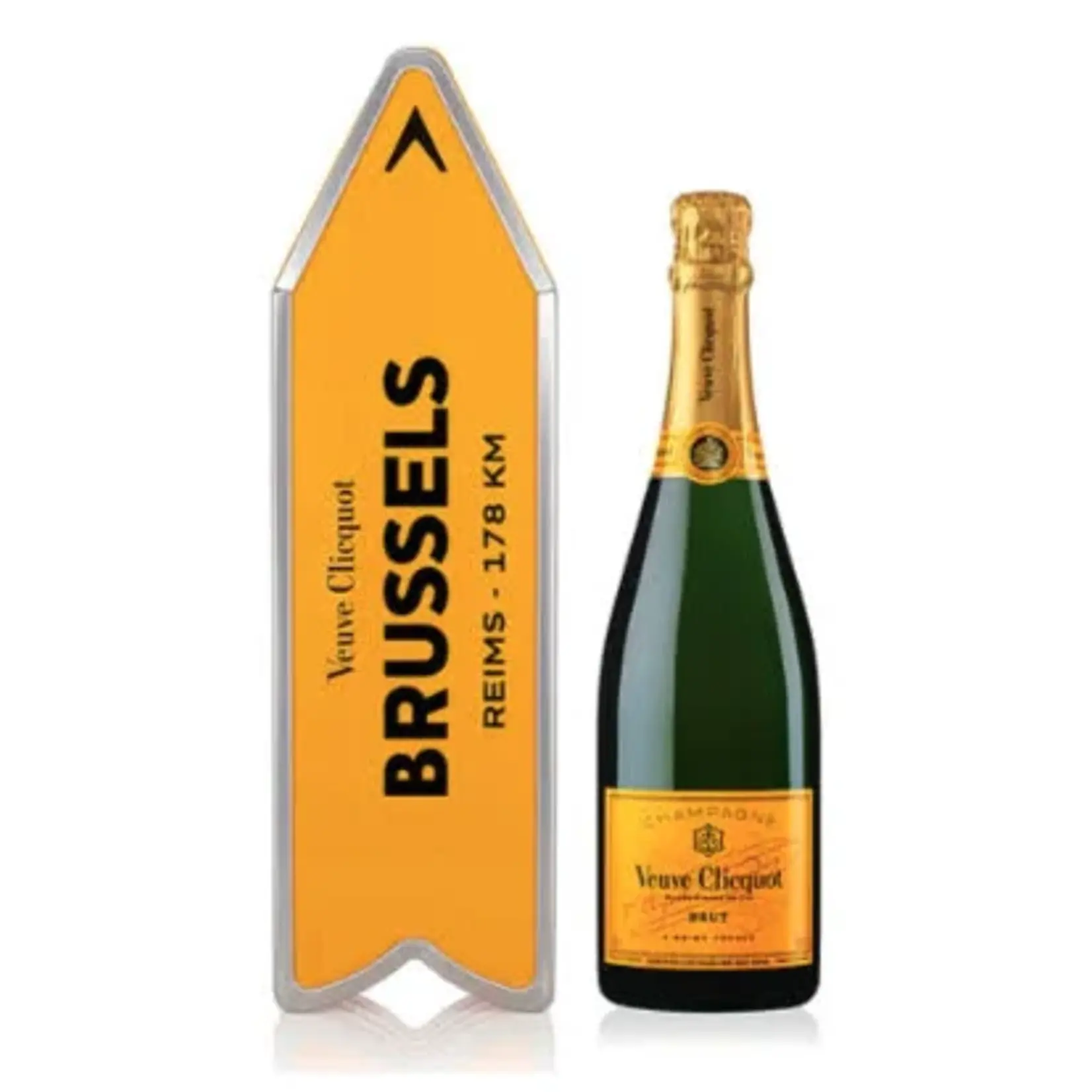 Veuve Clicquot Veuve Clicquot - Giftbox 'Arrow' Brussels - 75cl
