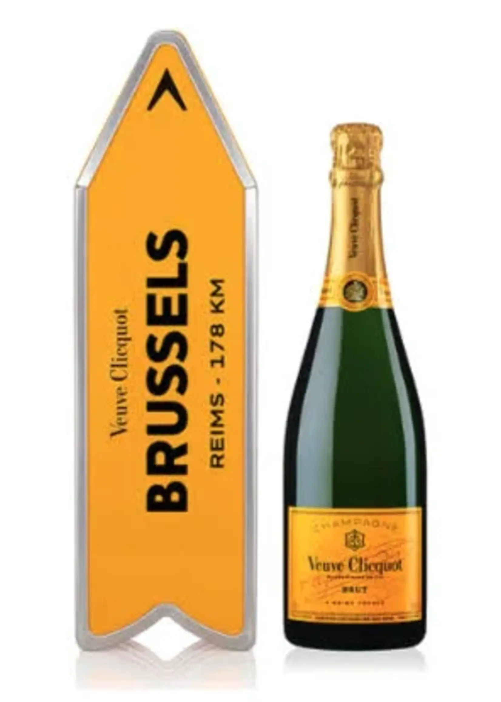 Veuve Clicquot Veuve Clicquot - Giftbox 'Arrow' Brussels - 75cl