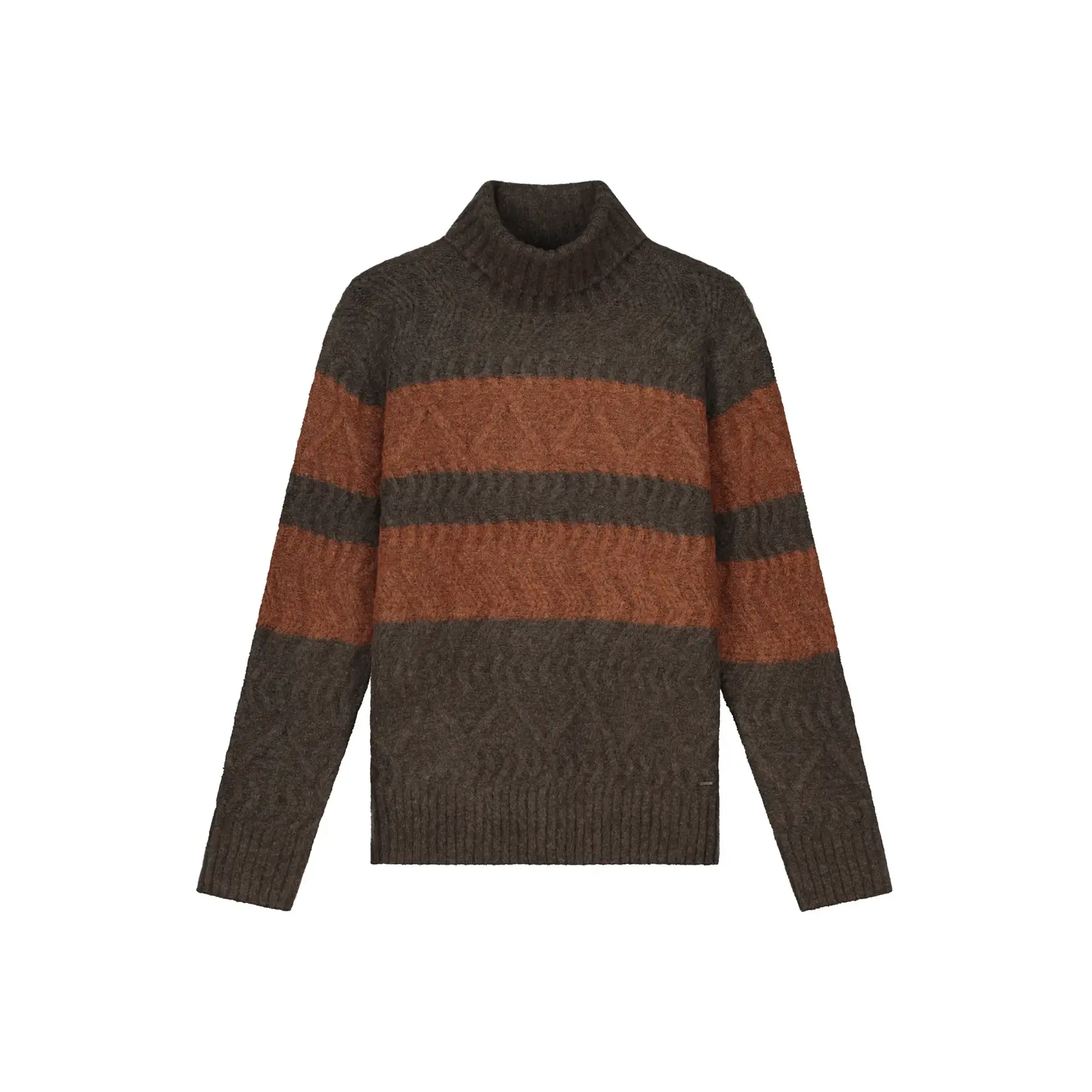 Dstrezzed Dstrezzed - Caleb Turtleneck - Rustic Brown